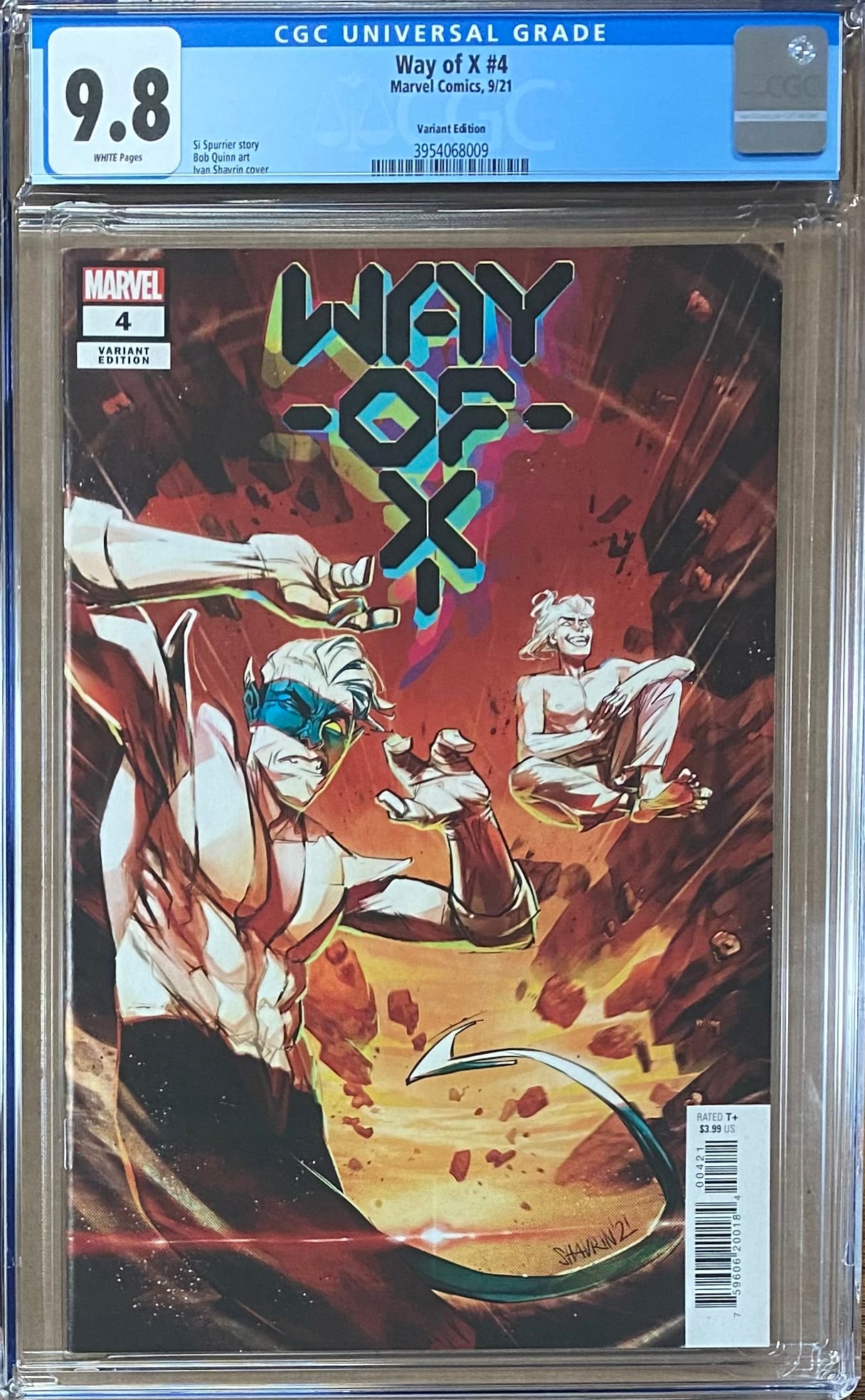 Way of X #4 Variant CGC 9.8