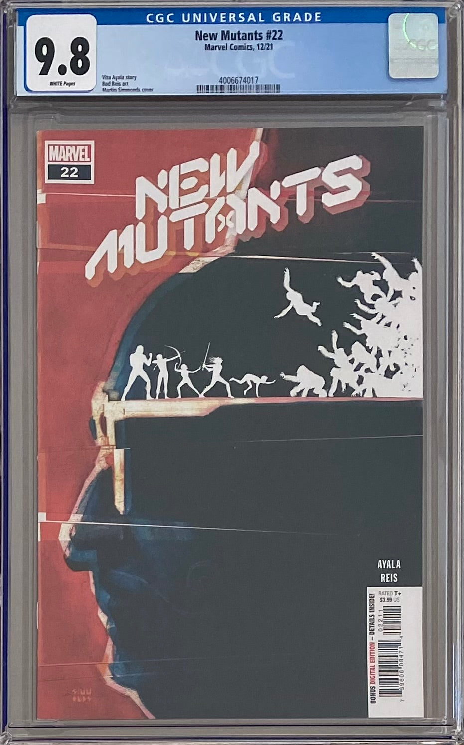 New Mutants #22 CGC 9.8