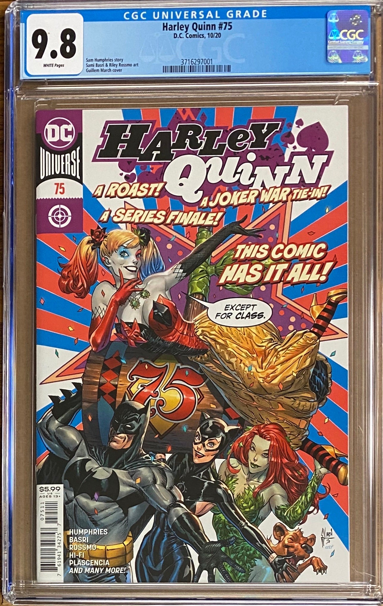 Harley Quinn #75 CGC 9.8 - Final Issue!