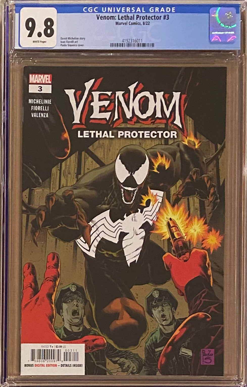 Venom: Lethal Protector #3 CGC 9.8