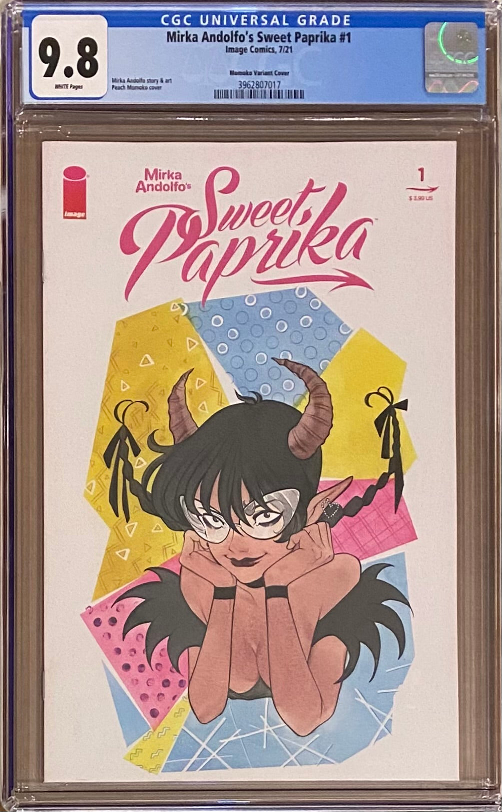 Sweet Paprika #1 Momoko Variant CGC 9.8