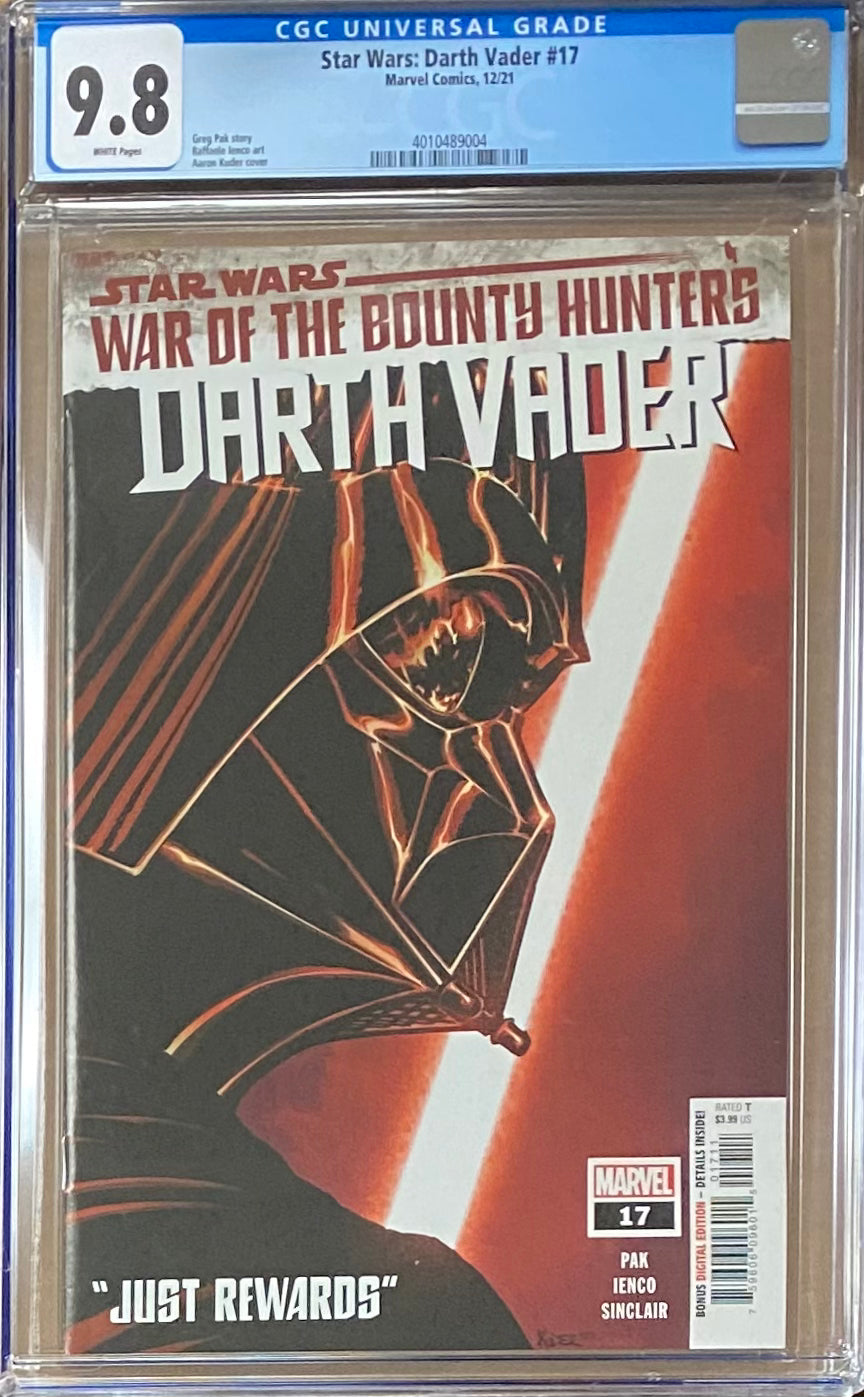 Star Wars: Darth Vader #17 CGC 9.8 - War of the Bounty Hunters