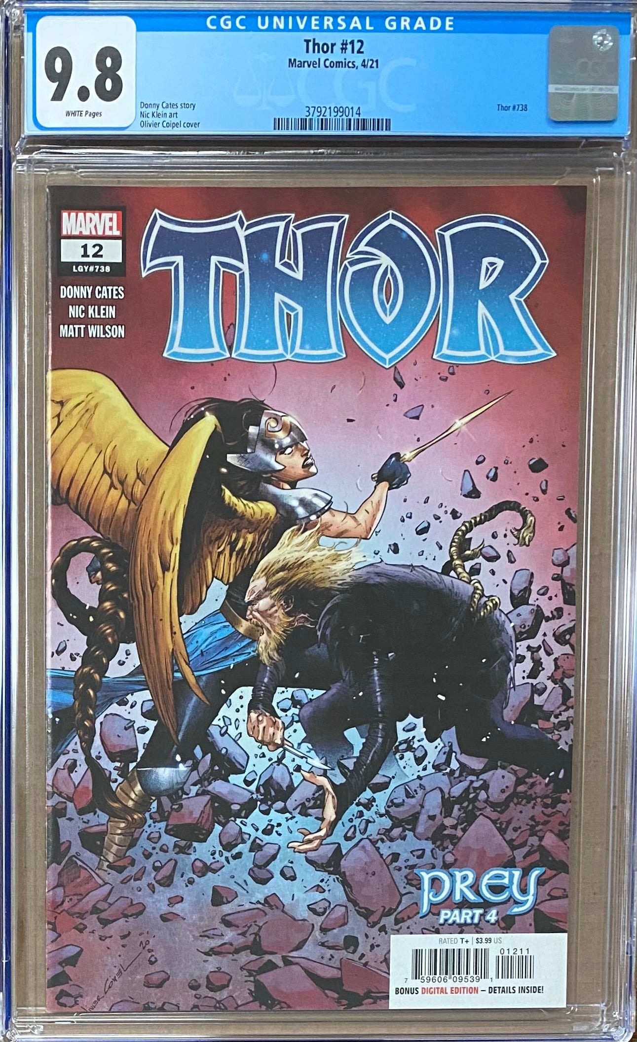 Thor #12 CGC 9.8