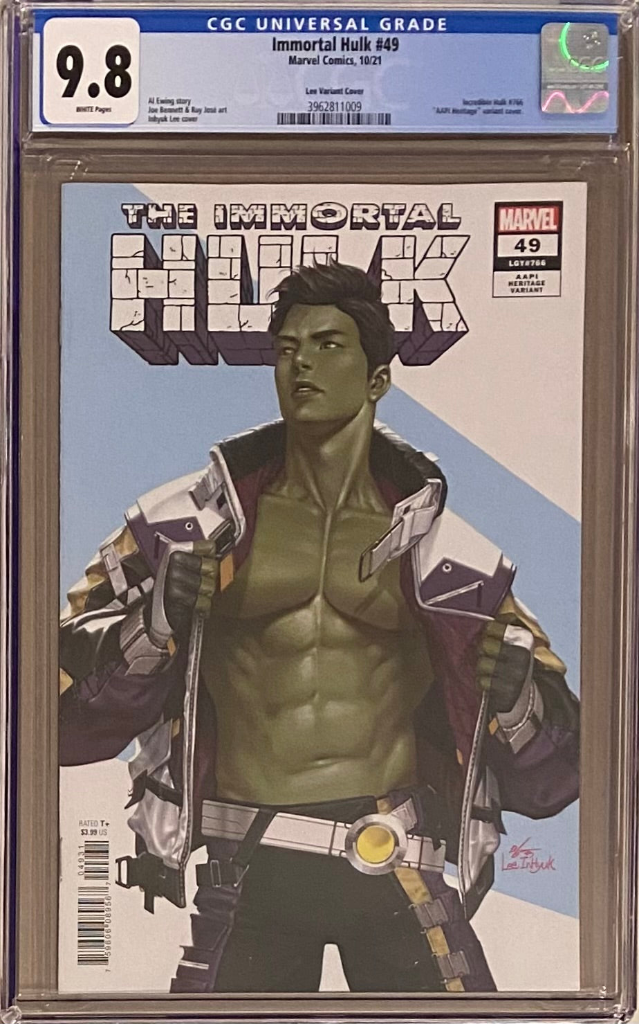 Immortal Hulk #49 InHyuk Lee Variant CGC 9.8