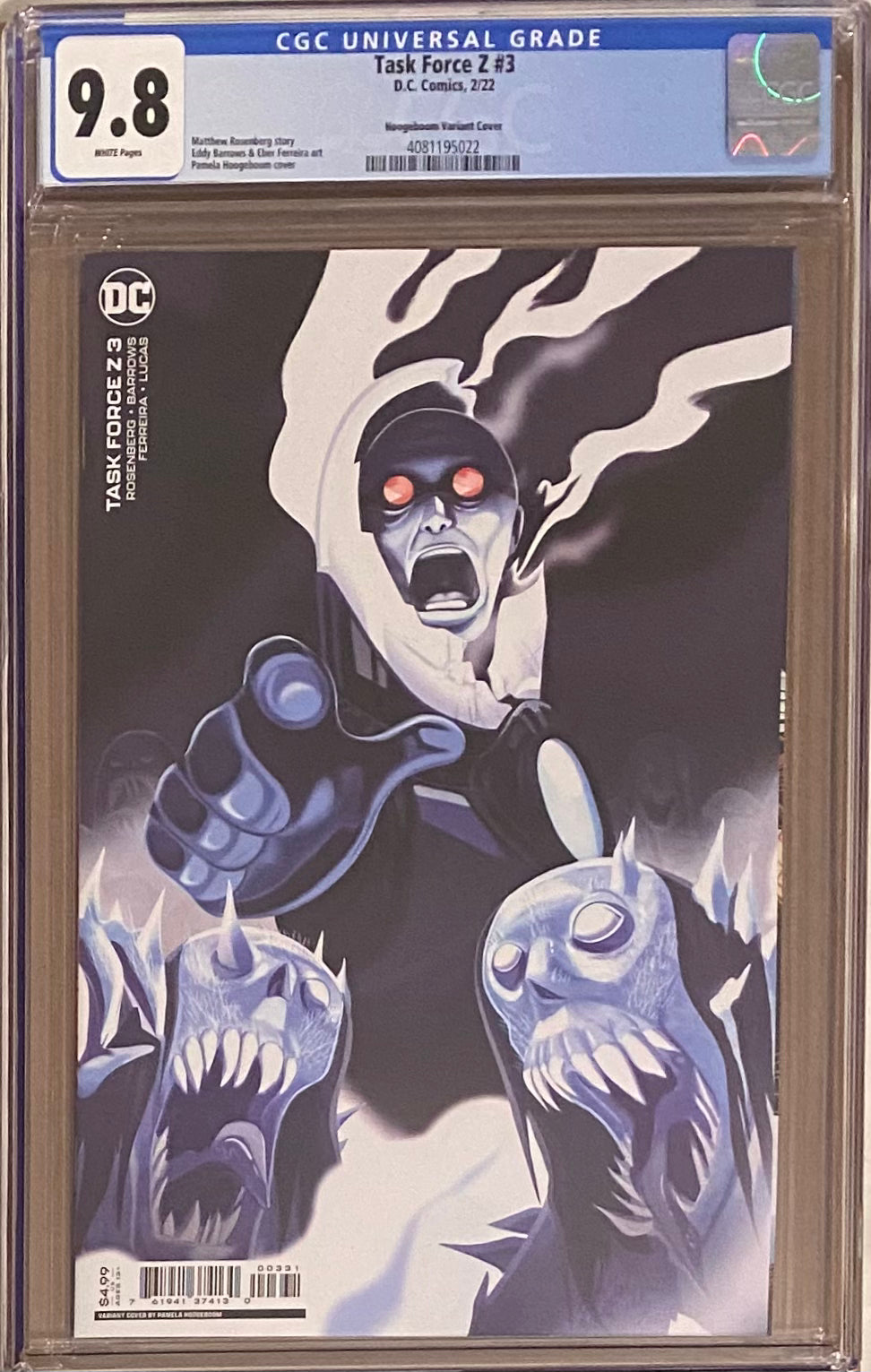 Task Force Z #3 Hoogeboom 1:25 Retailer Incentive Variant CGC 9.8