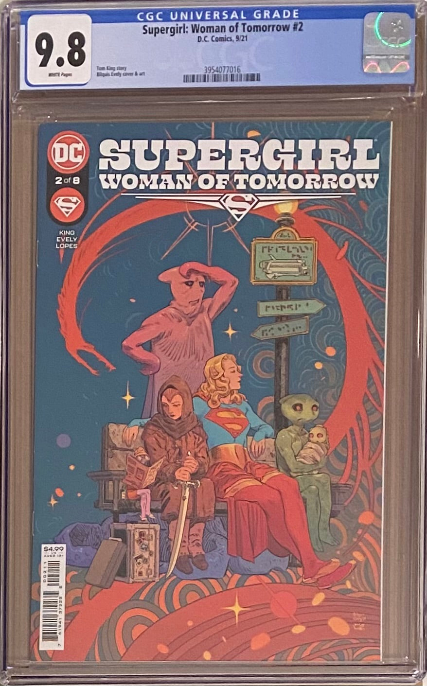 Supergirl: Woman of Tomorrow #2 CGC 9.8