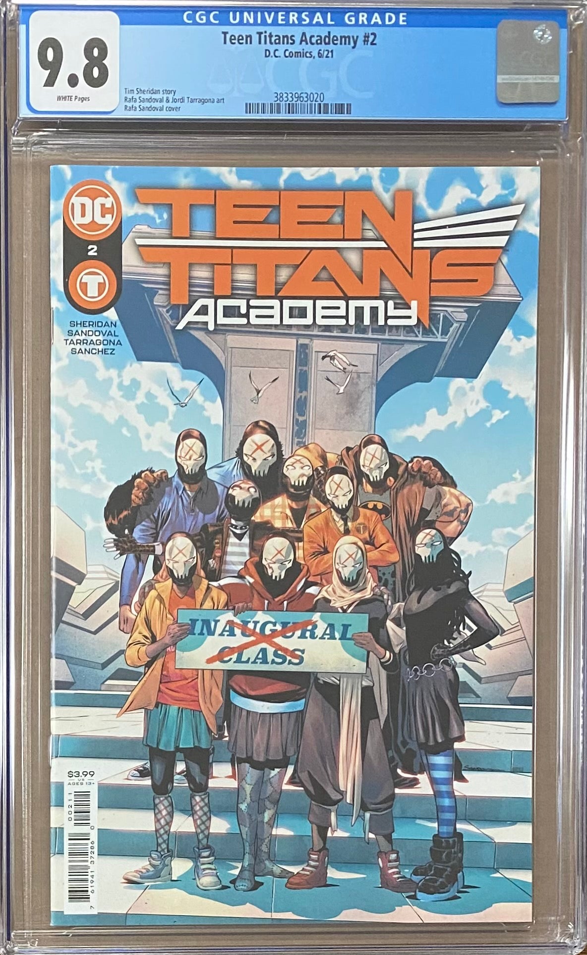 Teen Titans Academy #2 CGC 9.8