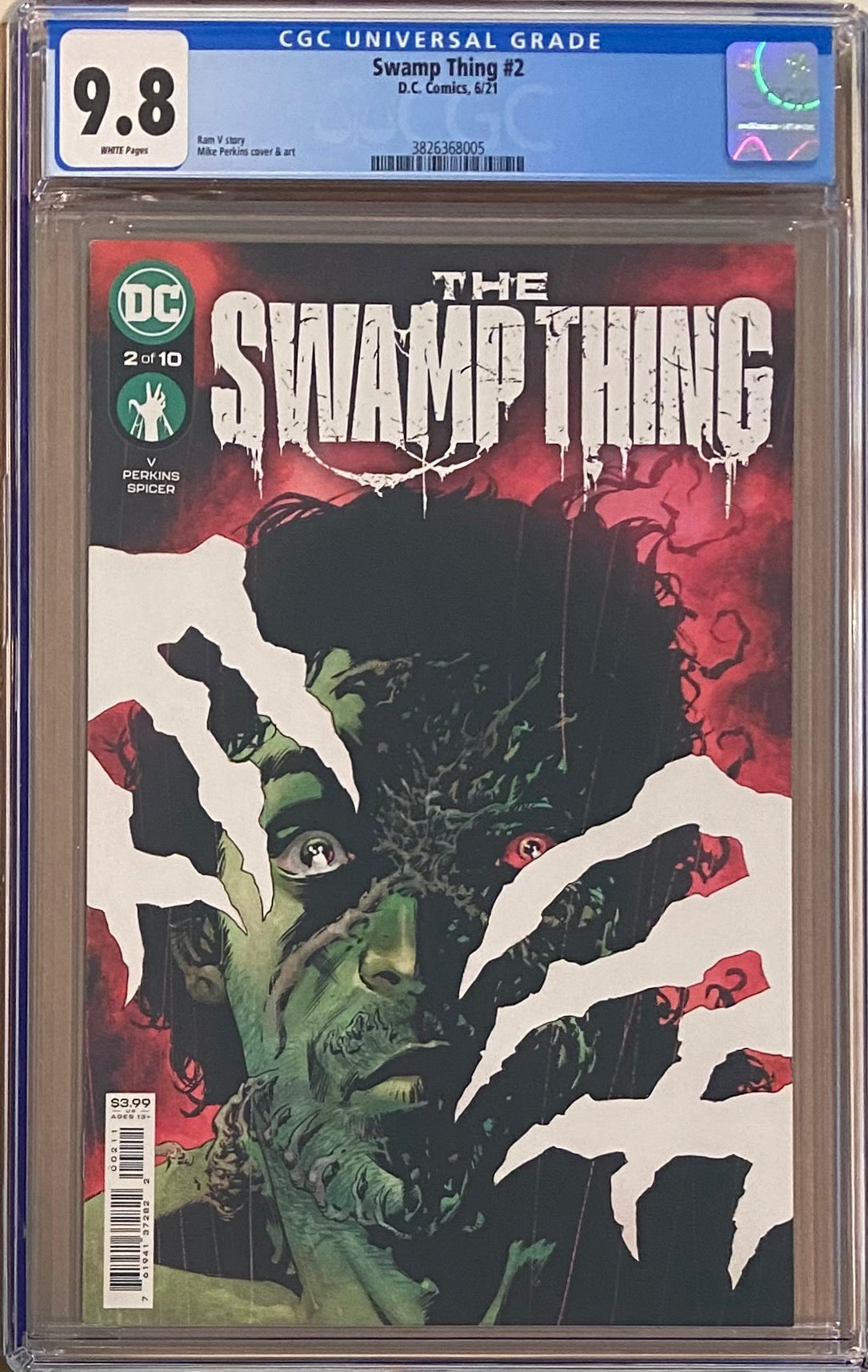 Swamp Thing #2 CGC 9.8