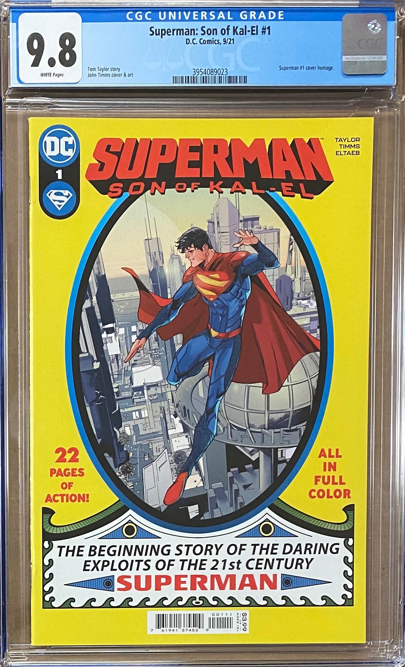 Superman: Son of Kal-El #1 CGC 9.8