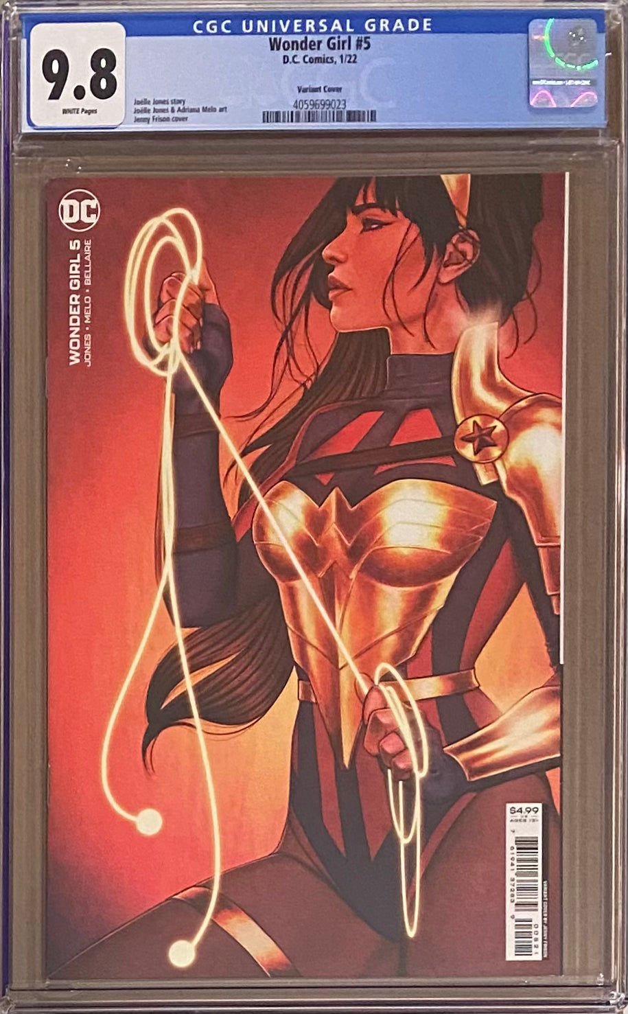 Wonder Girl #5 Frison Variant CGC 9.8