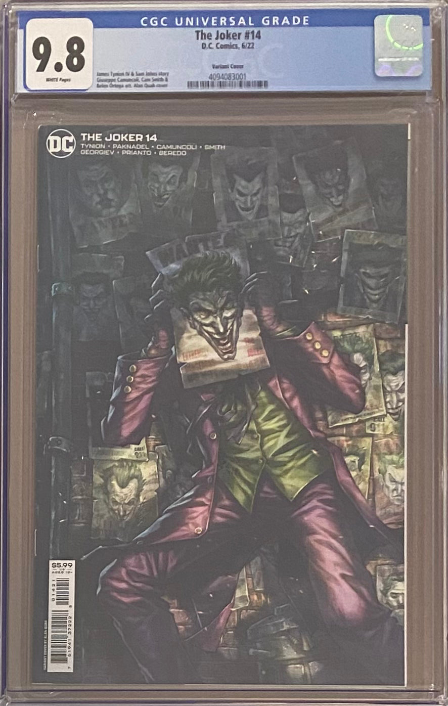 The Joker #14 Quah Variant CGC 9.8