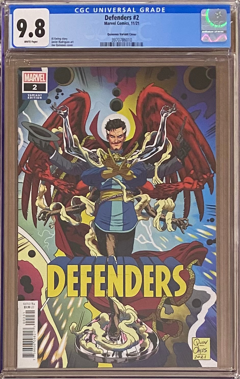 Defenders #2 Quinones Variant CGC 9.8