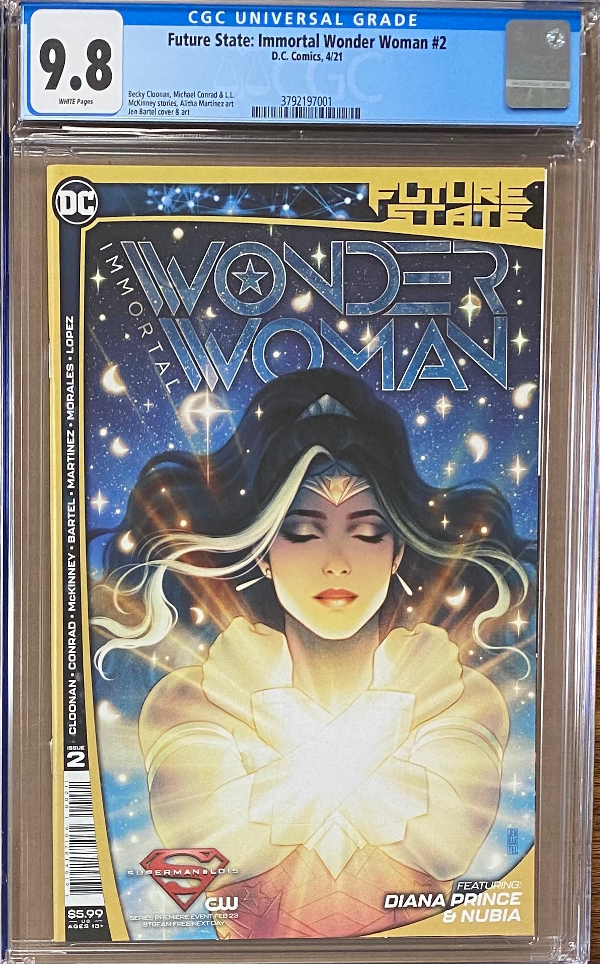 Future State: Immortal Wonder Woman #2 CGC 9.8