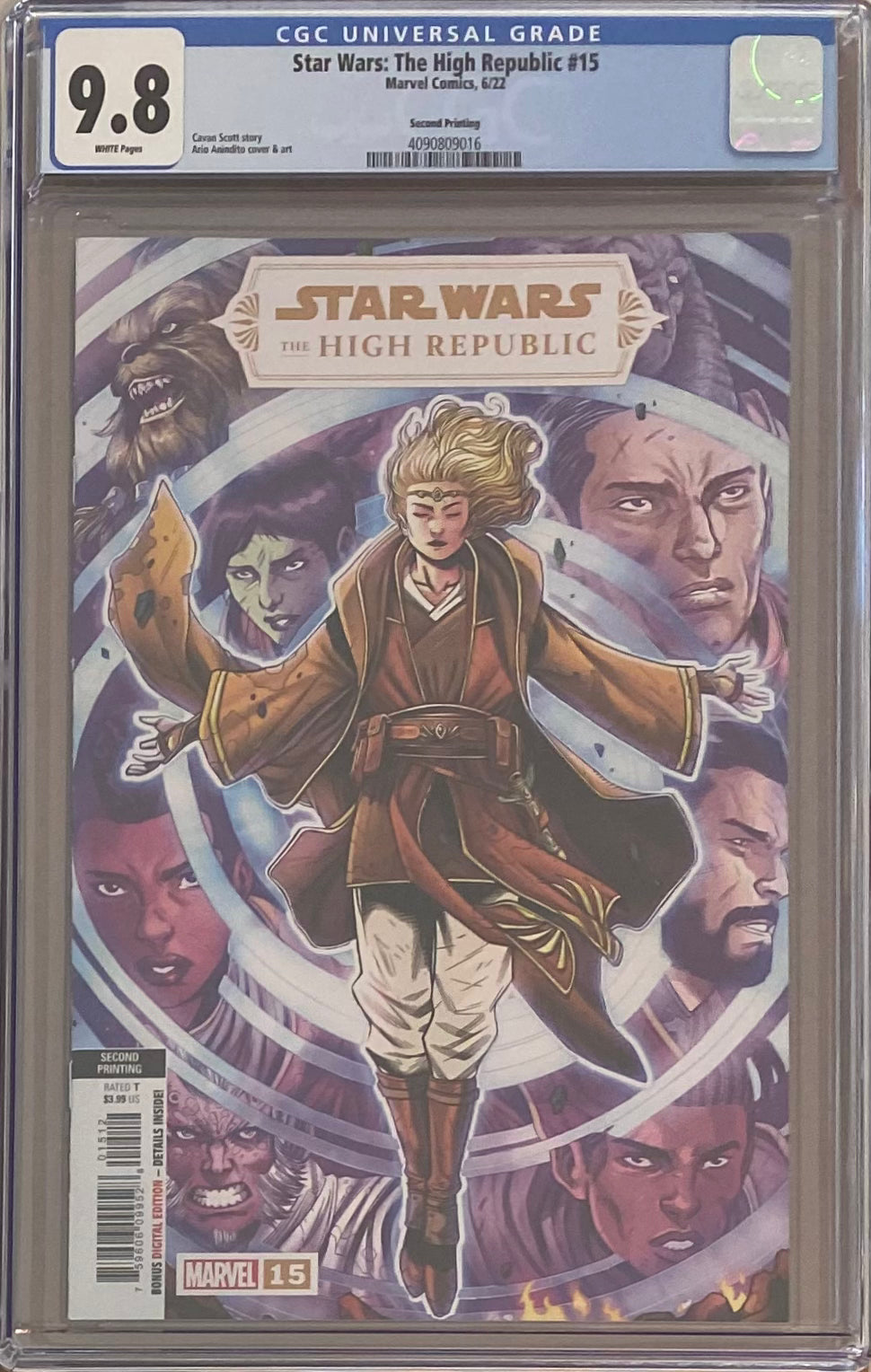 Star Wars: The High Republic #15 Second Printing CGC 9.8