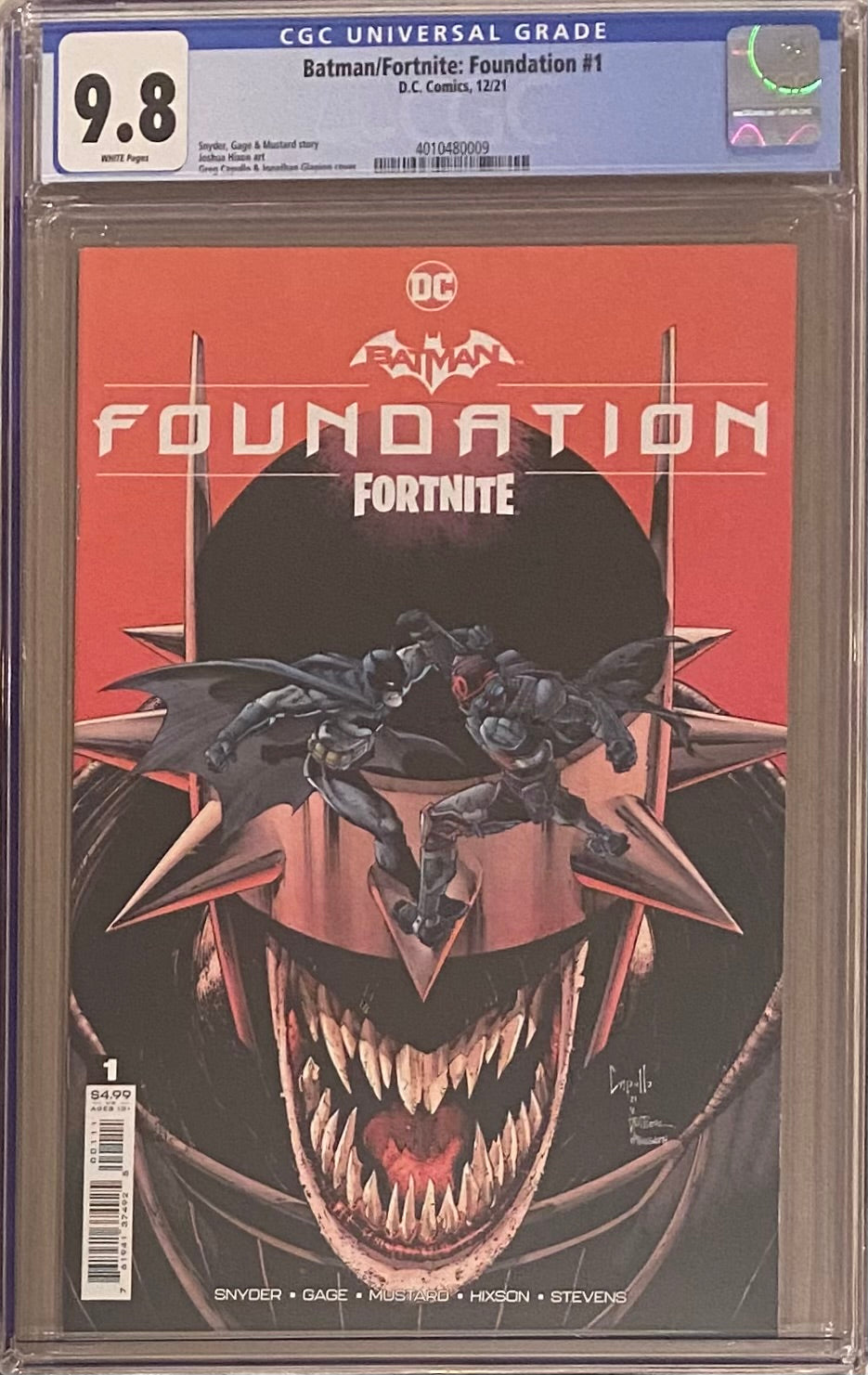 Batman/Fortnite: Foundation #1 CGC 9.8