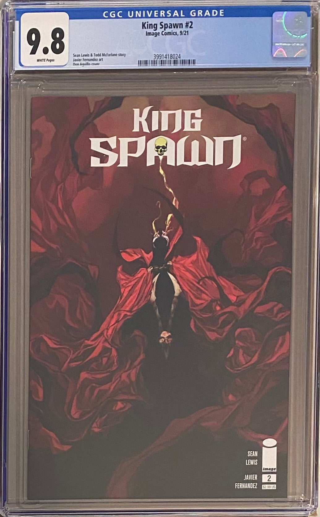 King Spawn #2 Cover A CGC 9.8