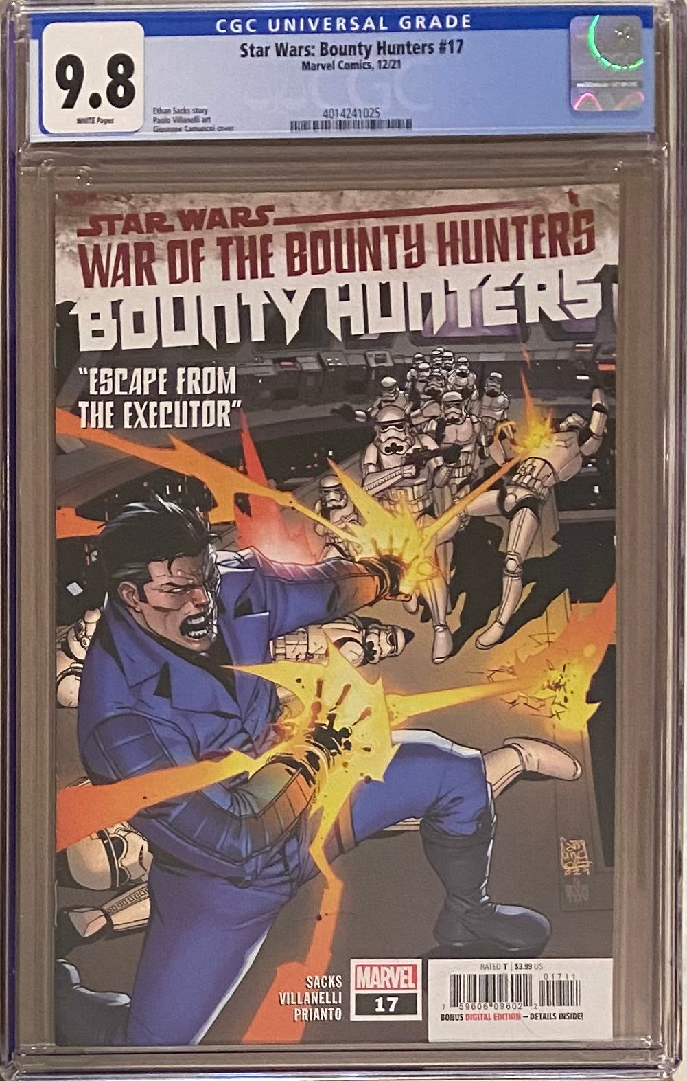 Star Wars: Bounty Hunters #17 CGC 9.8 - War of the Bounty Hunters