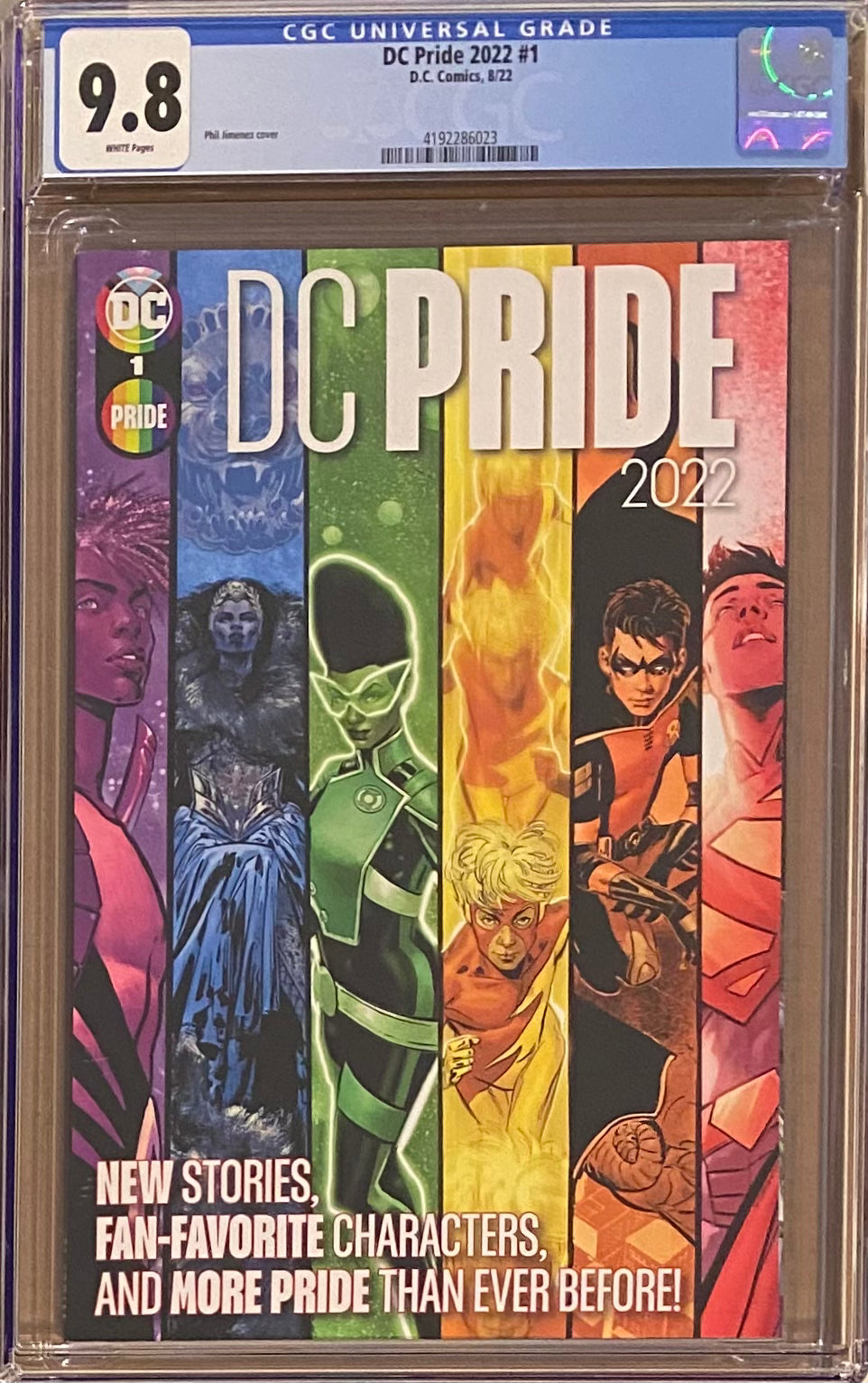 DC Pride 2022 #1 CGC 9.8