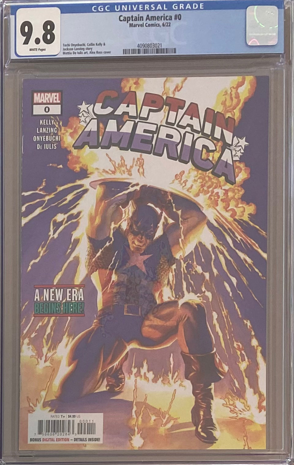 Captain America #0 CGC 9.8
