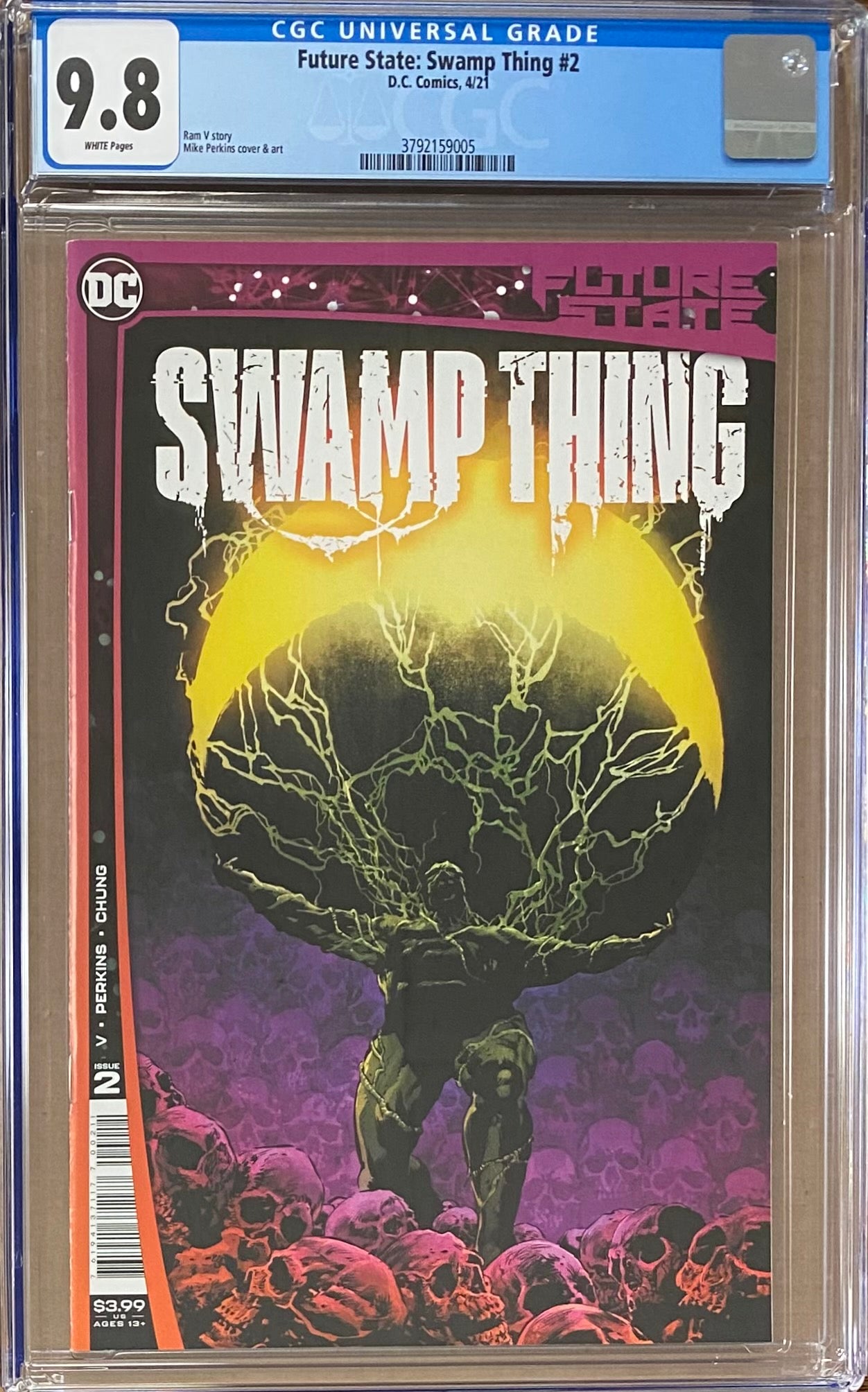 Future State: Swamp Thing #2 CGC 9.8