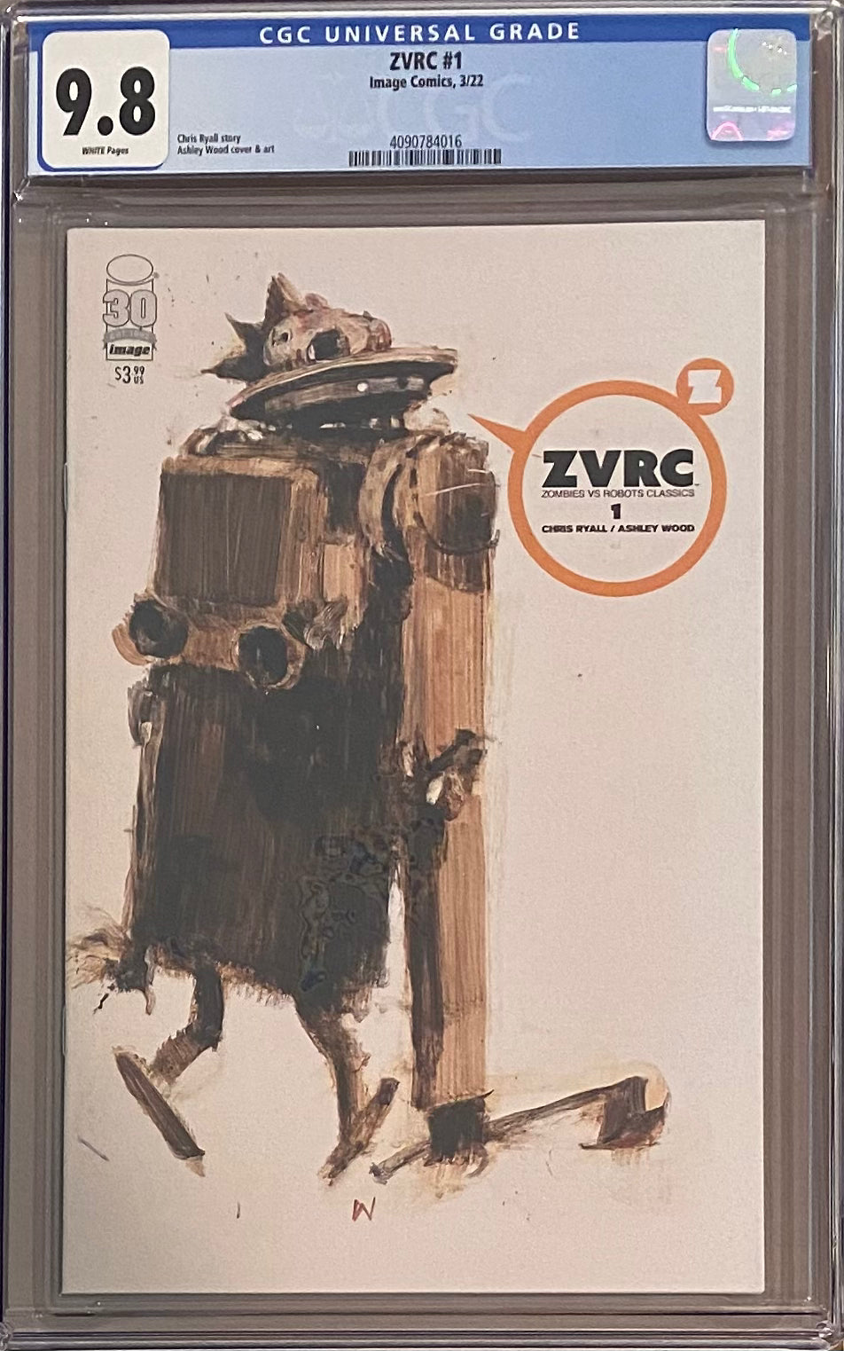 ZVRC #1 CGC 9.8