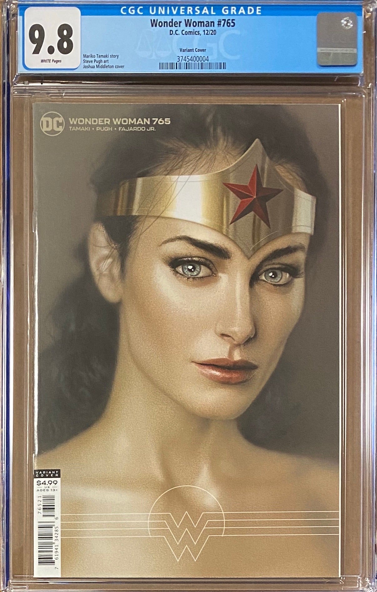 Wonder Woman #765 Middleton Variant CGC 9.8