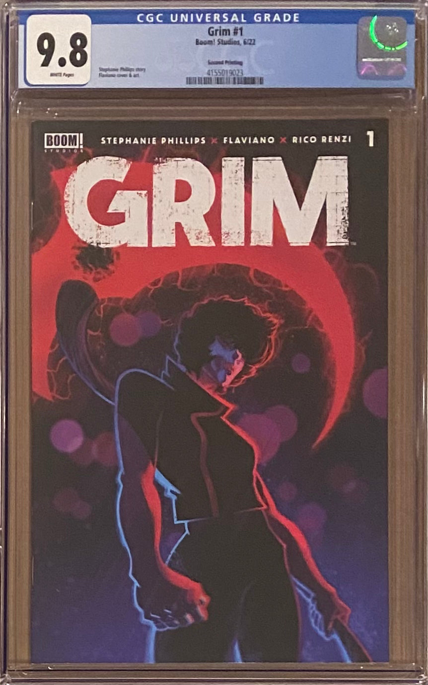 Grim #1 Second Printing CGC 9.8