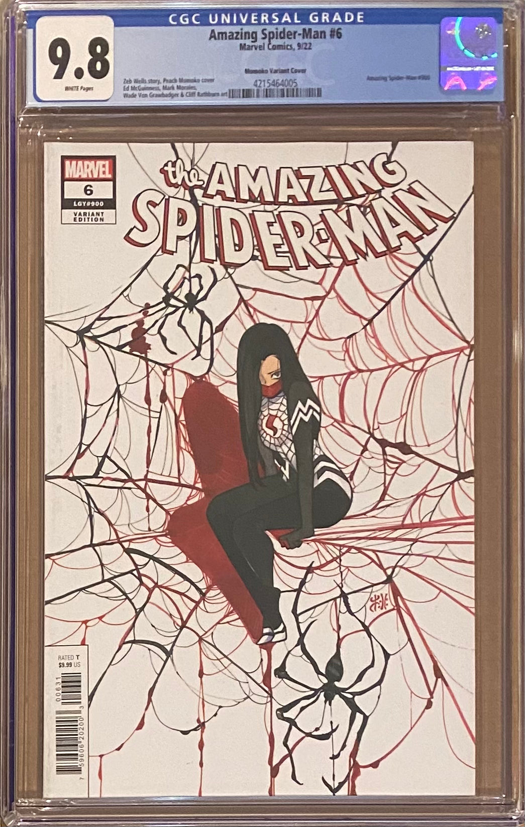 Amazing Spider-Man #6 (#900) Momoko Variant CGC 9.8