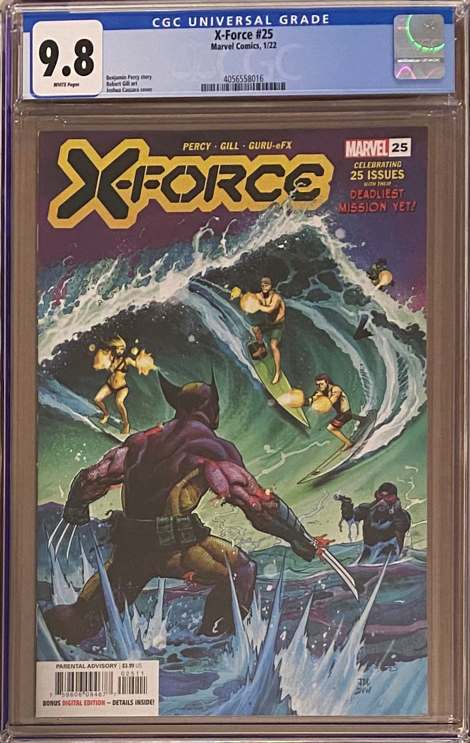 X-Force #25 CGC 9.8