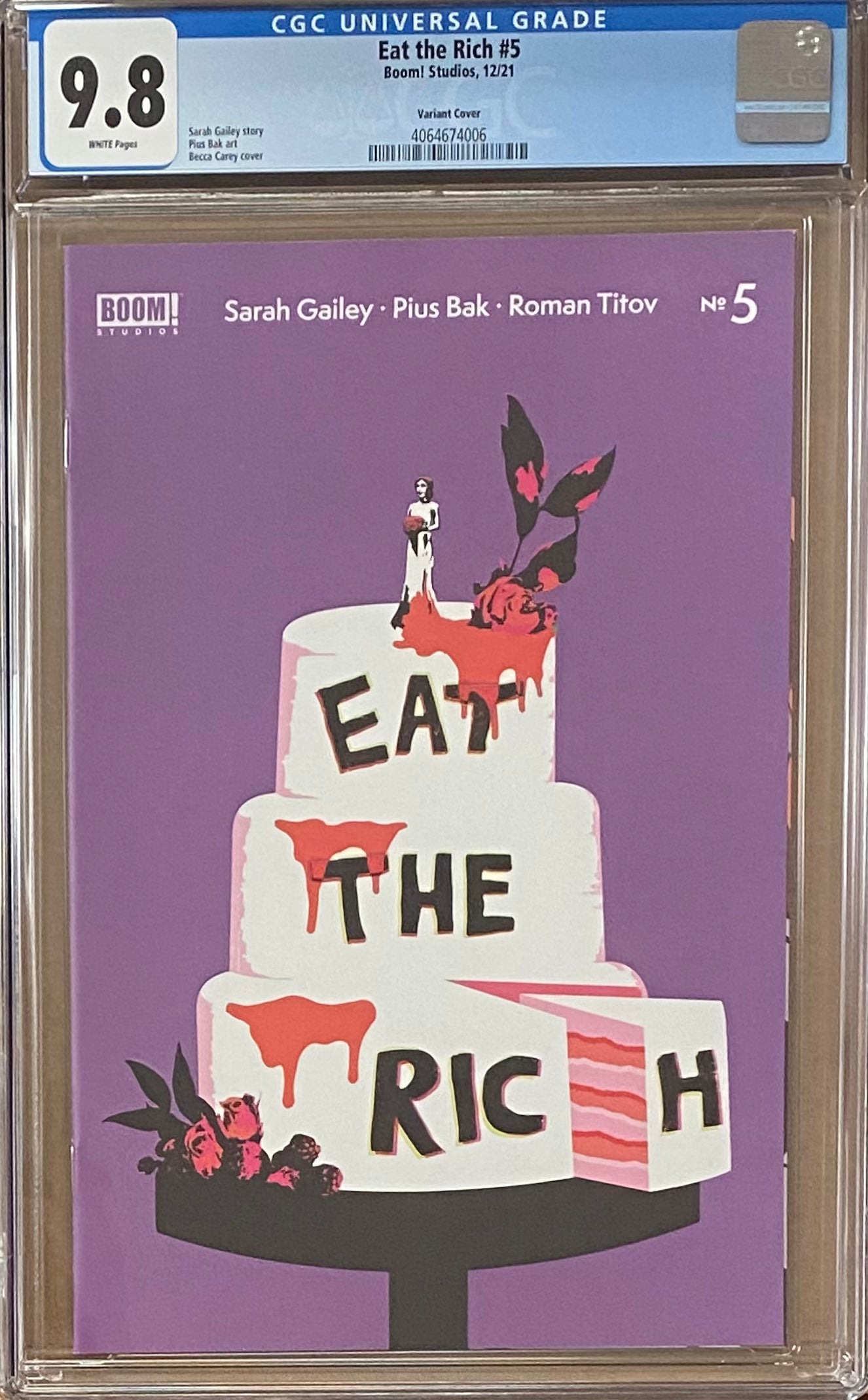 Eat the Rich #5 Variant CGC 9.8