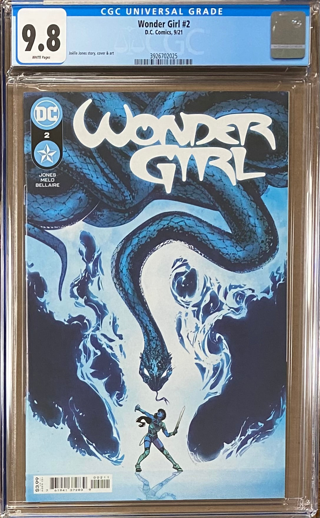 Wonder Girl #2 CGC 9.8