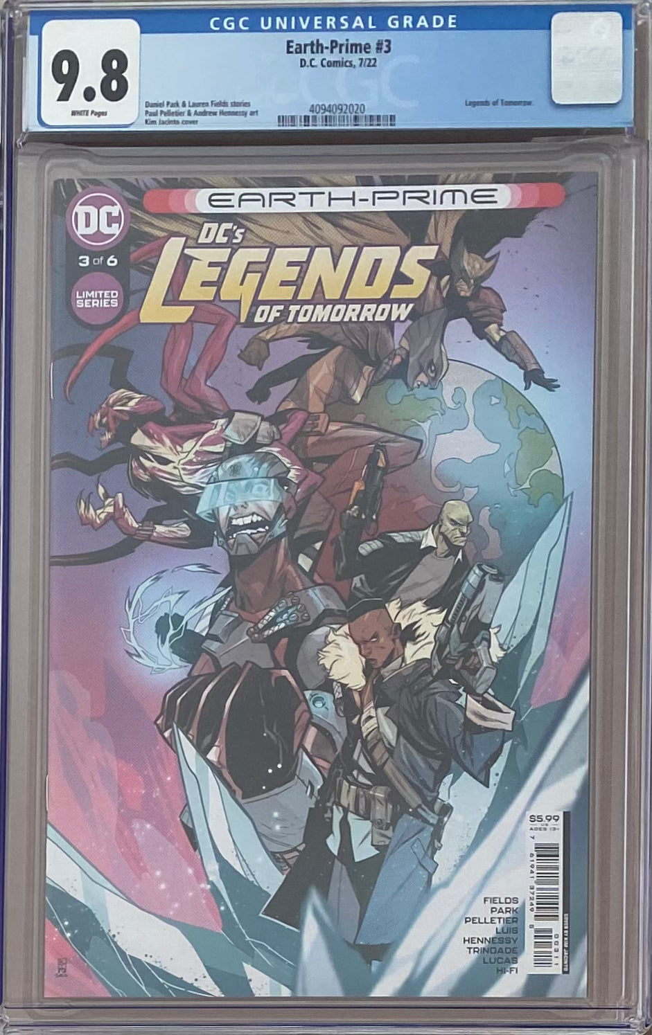 Earth-Prime #3 CGC 9.8