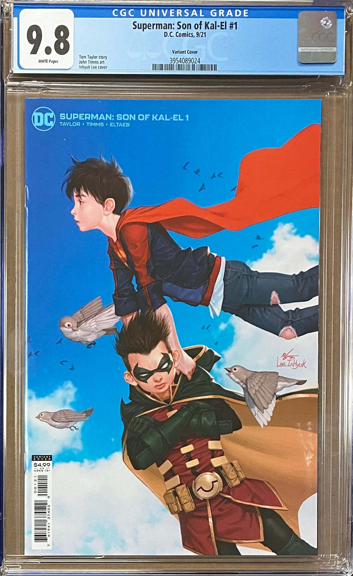 Superman: Son of Kal-El #1 Lee Variant CGC 9.8