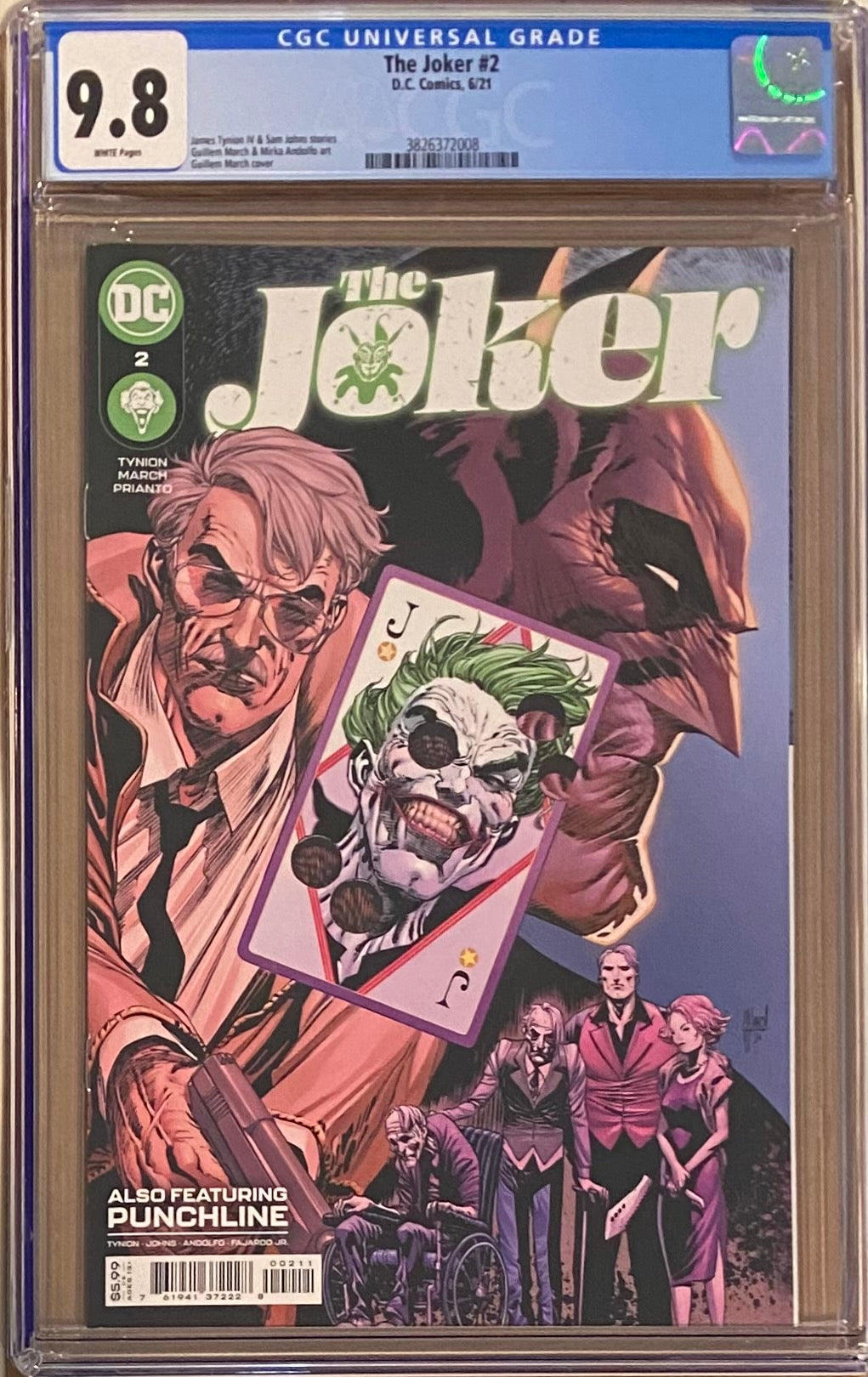 The Joker #2 CGC 9.8 - First appearance Vengeance