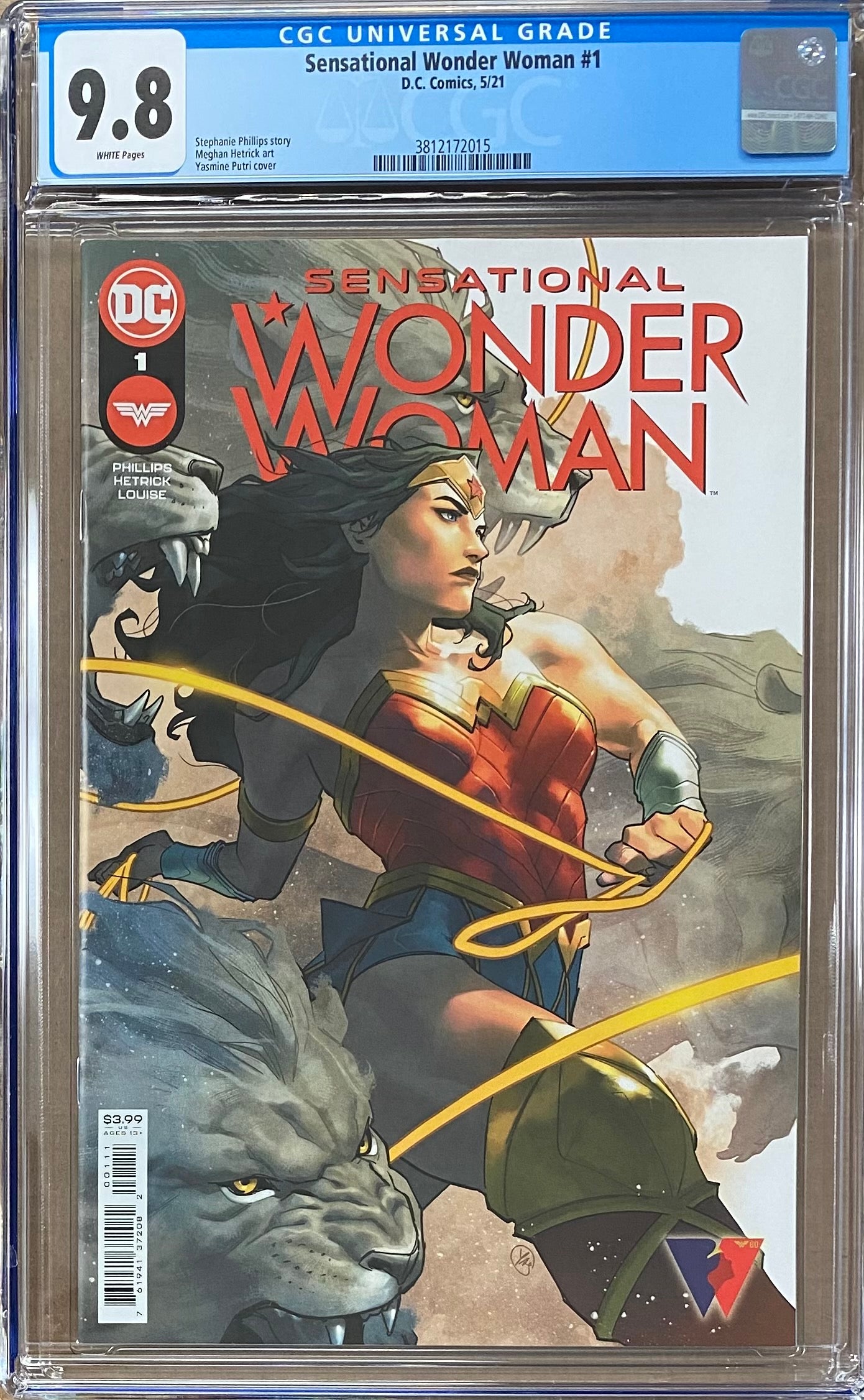Sensational Wonder Woman #1 CGC 9.8