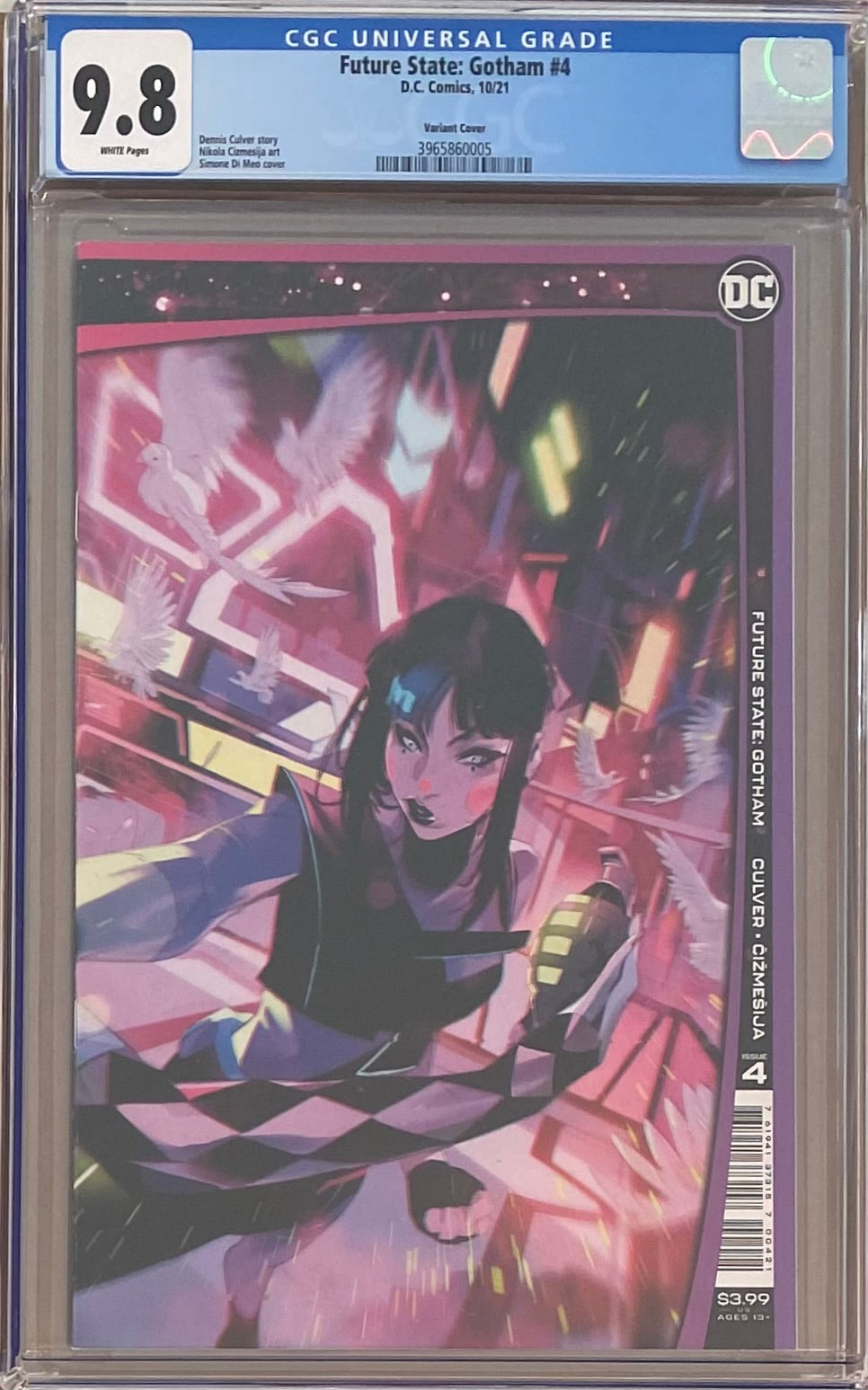 Future State: Gotham #4 Meo Connecting Cover Variant CGC 9.8