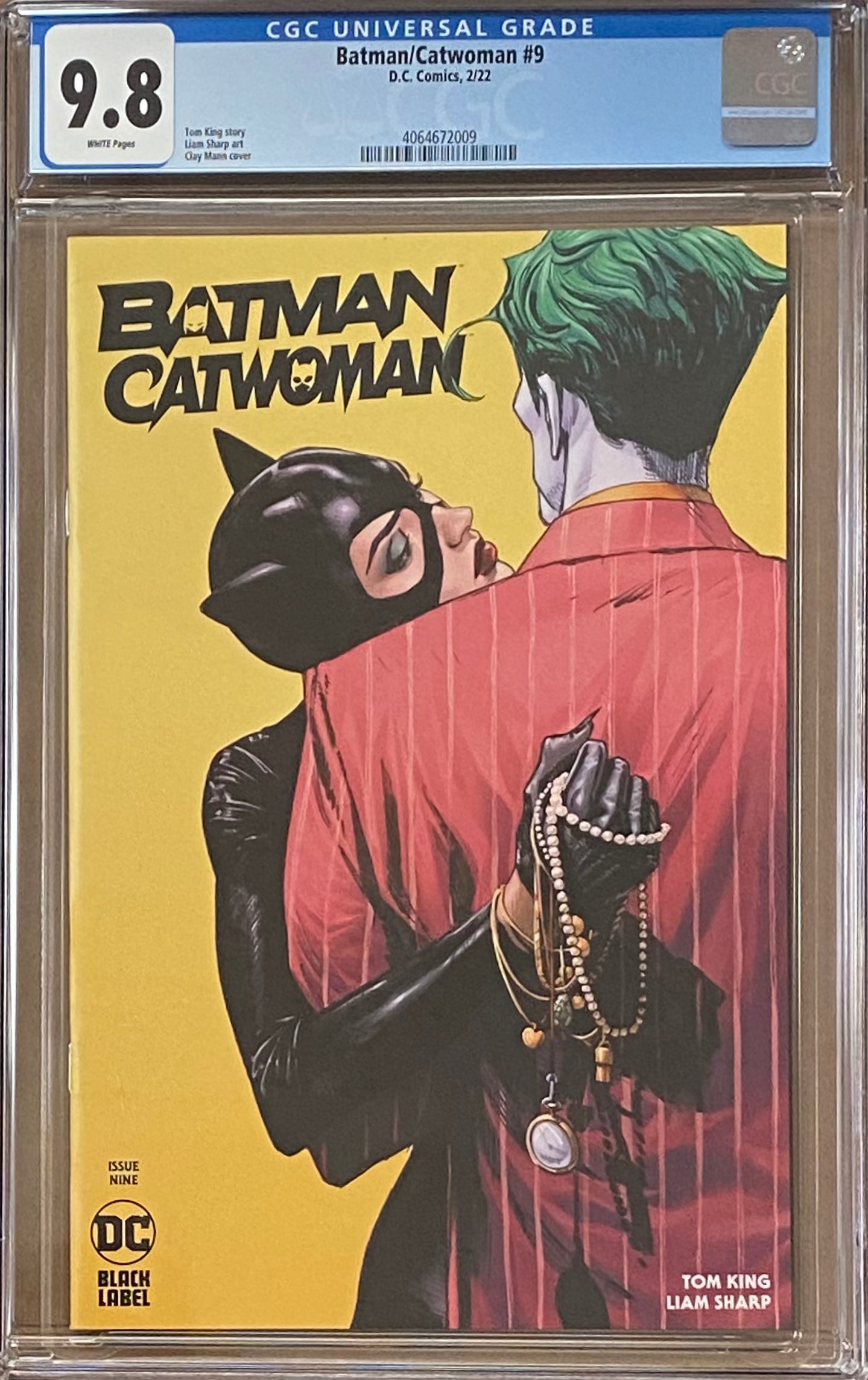 Batman Catwoman #9 DC Black Label CGC 9.8