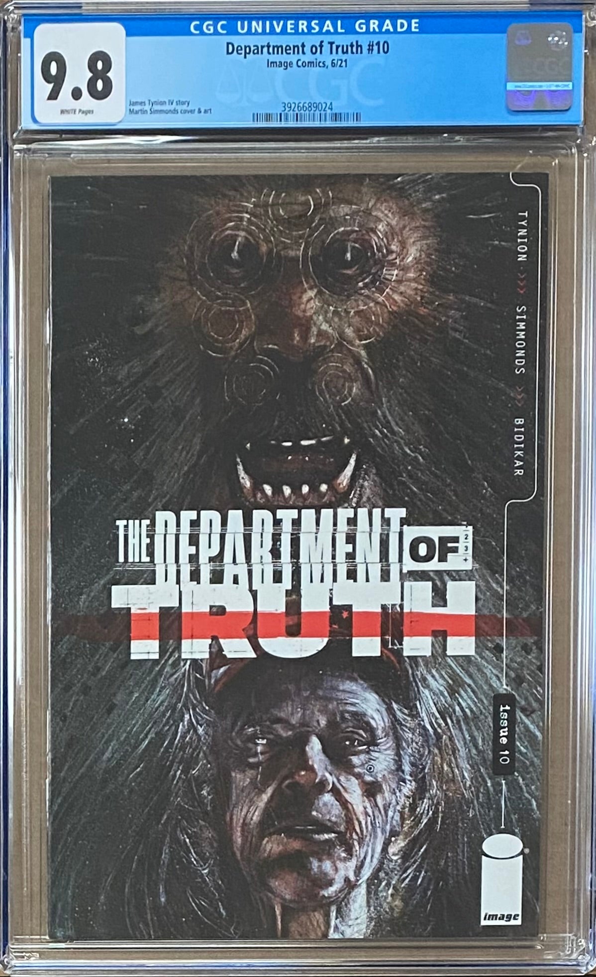 Department of Truth #10 CGC 9.8