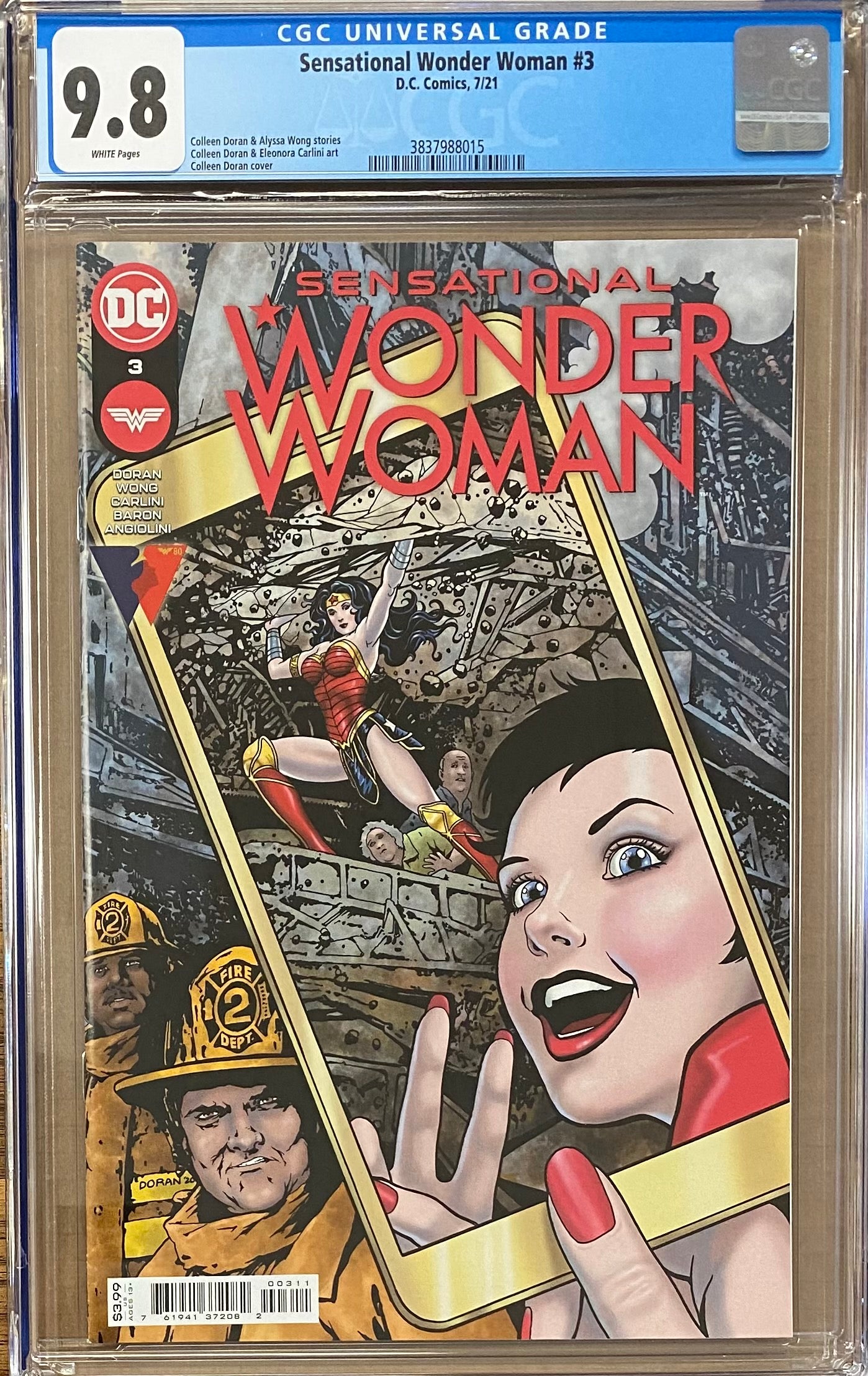 Sensational Wonder Woman #3 CGC 9.8