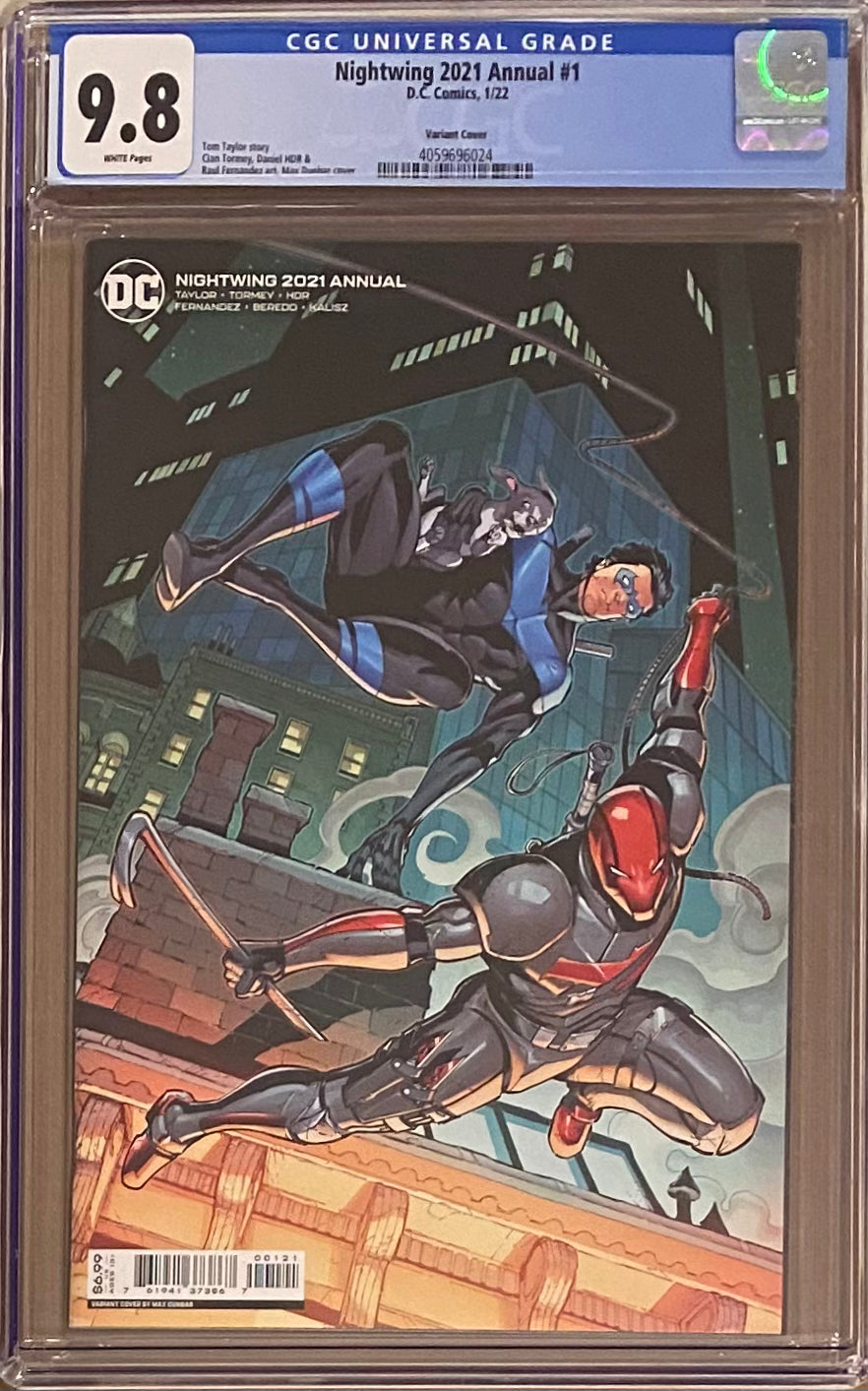Nightwing 2021 Annual #1 Variant CGC 9.8