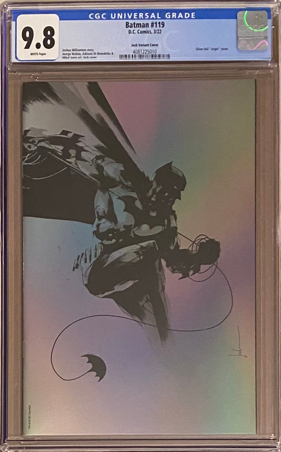 Batman #119 Jock 1:50 Foil Retailer Incentive Variant CGC 9.8