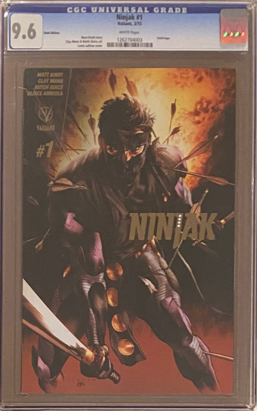 Ninjak #1 Gold Edition CGC 9.6