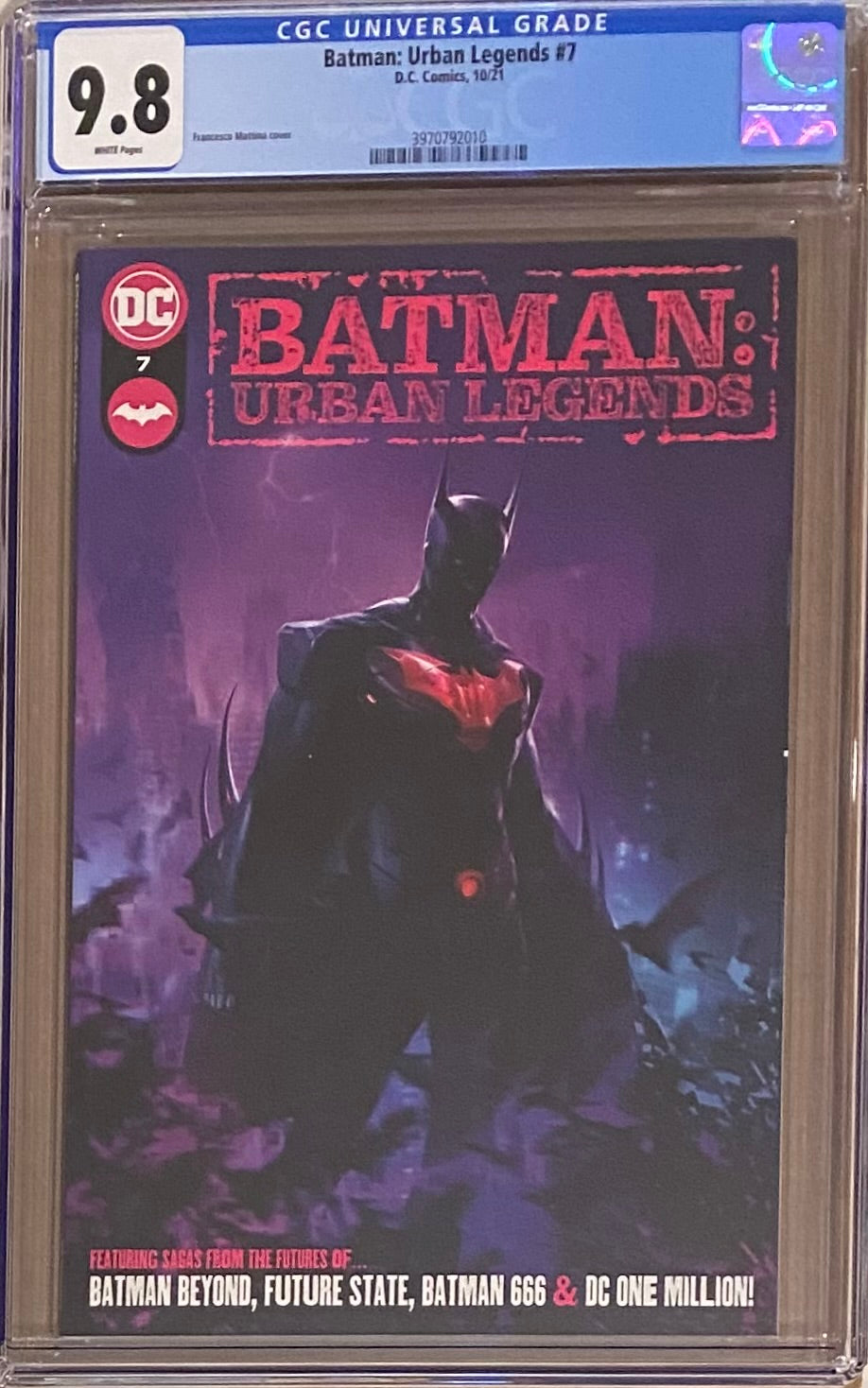 Batman: Urban Legends #7 CGC 9.8