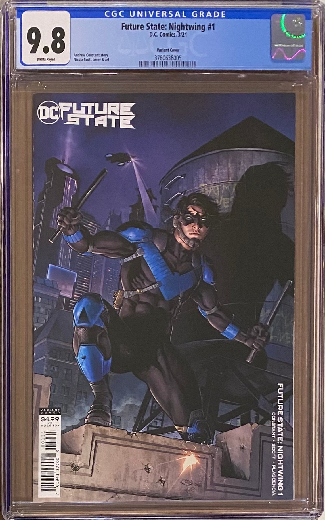 Future State: Nightwing #1 Variant CGC 9.8