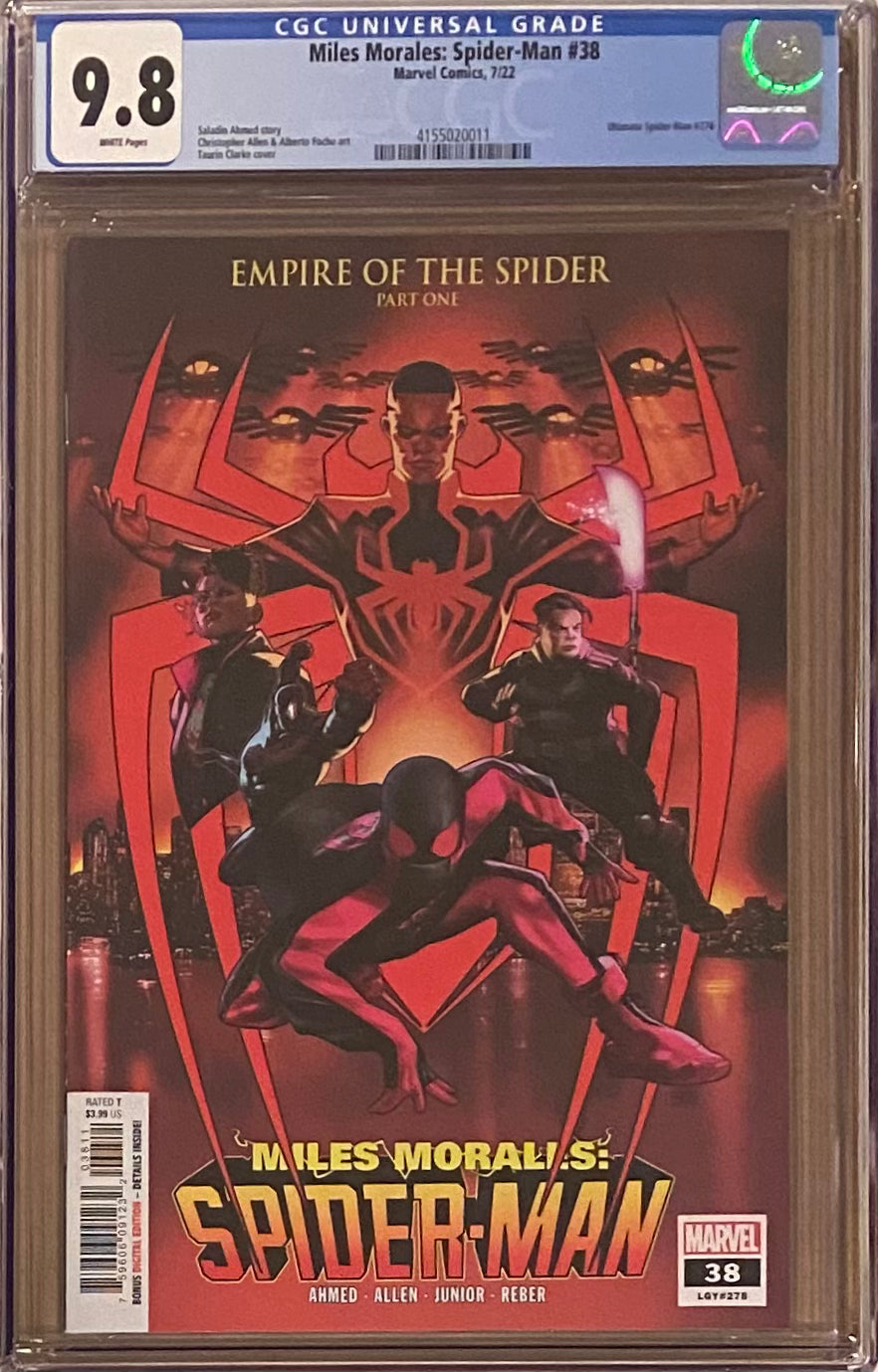 Miles Morales: Spider-Man #38 CGC 9.8 - First Spider Smasher