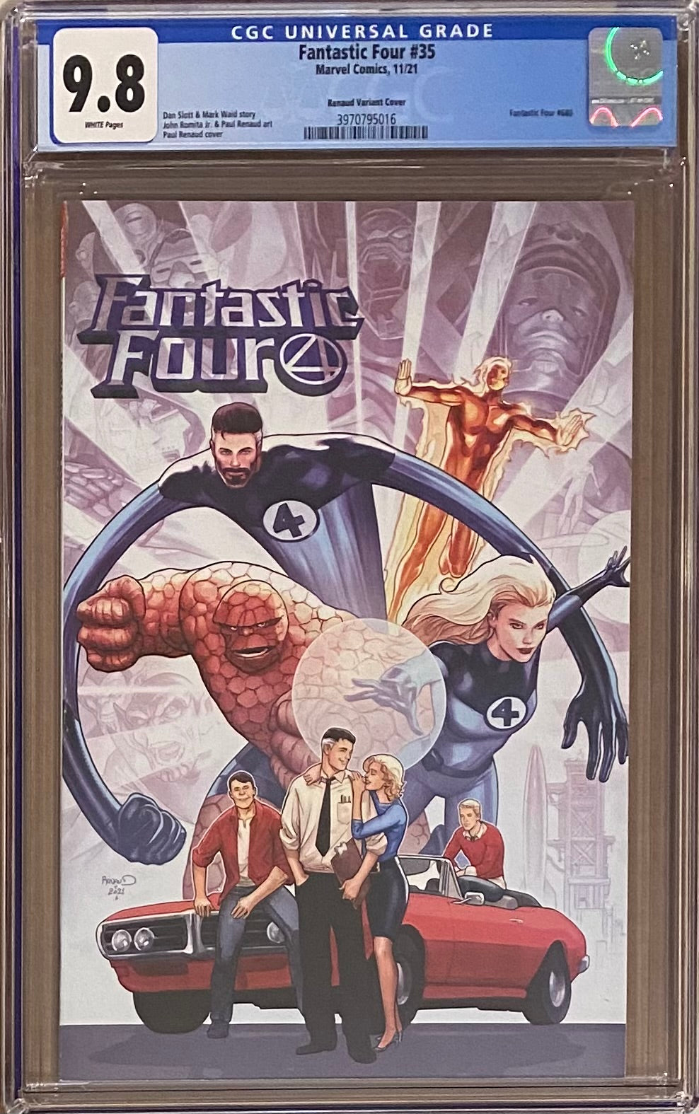 Fantastic Four #35 Renaud 1:25 Retailer Incentive Variant CGC 9.8