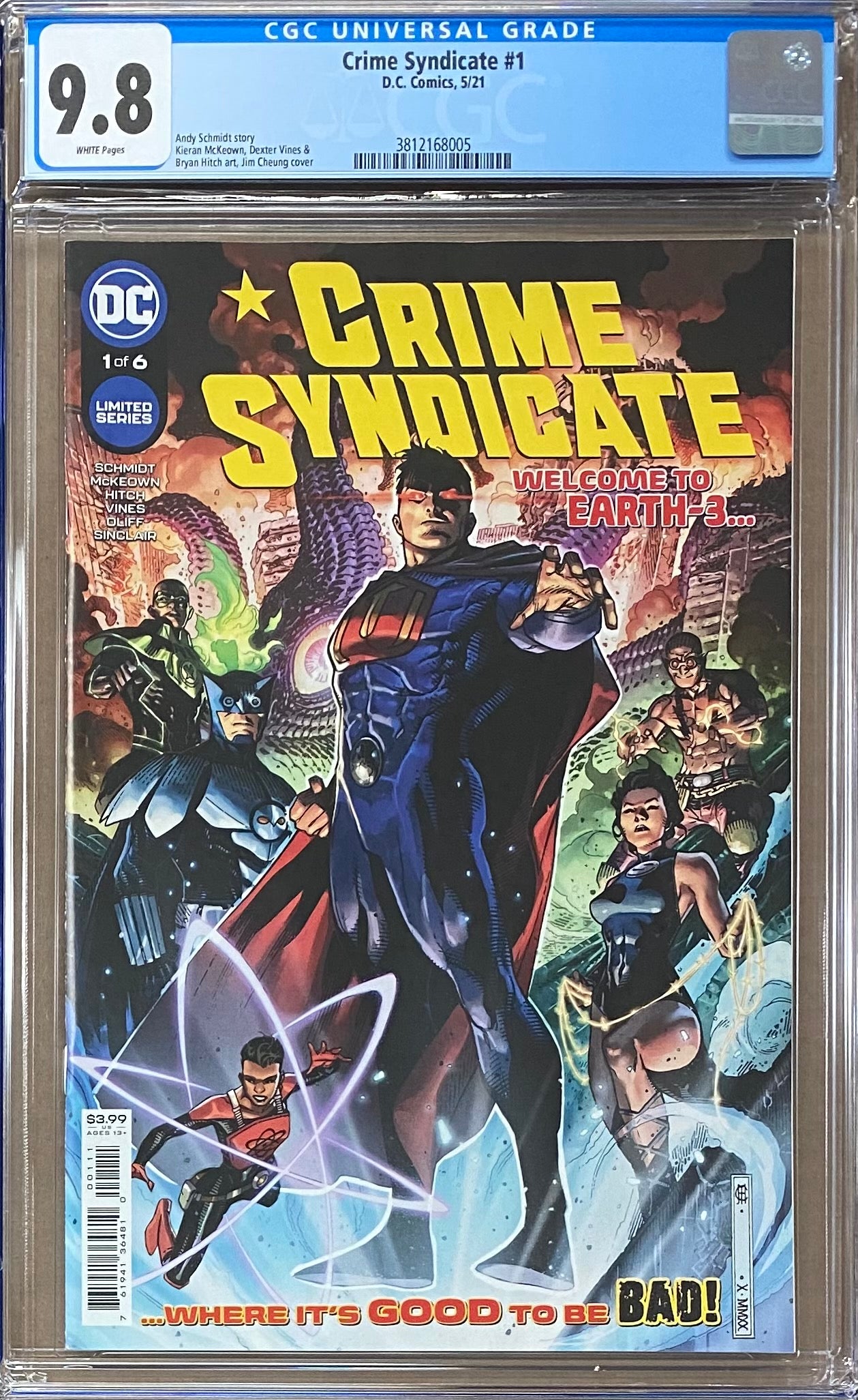 Crime Syndicate #1 CGC 9.8