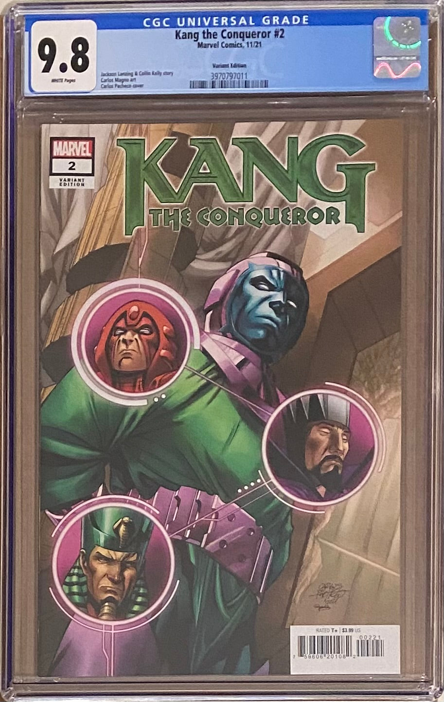 Kang the Conqueror #2 Variant GC 9.8