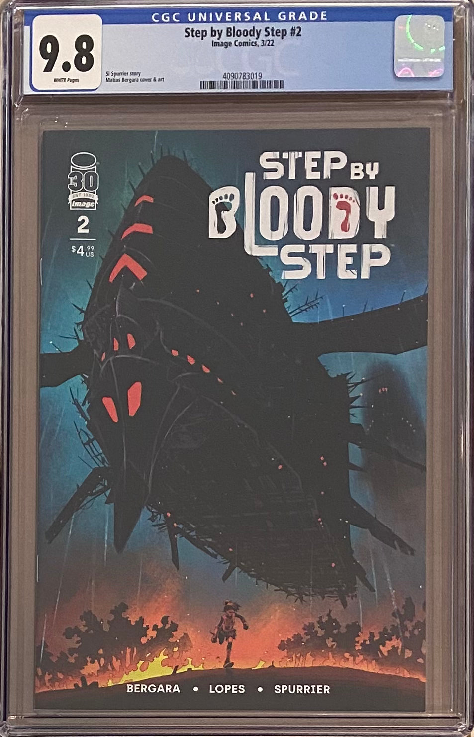 Step by Bloody Step #2 CGC 9.8