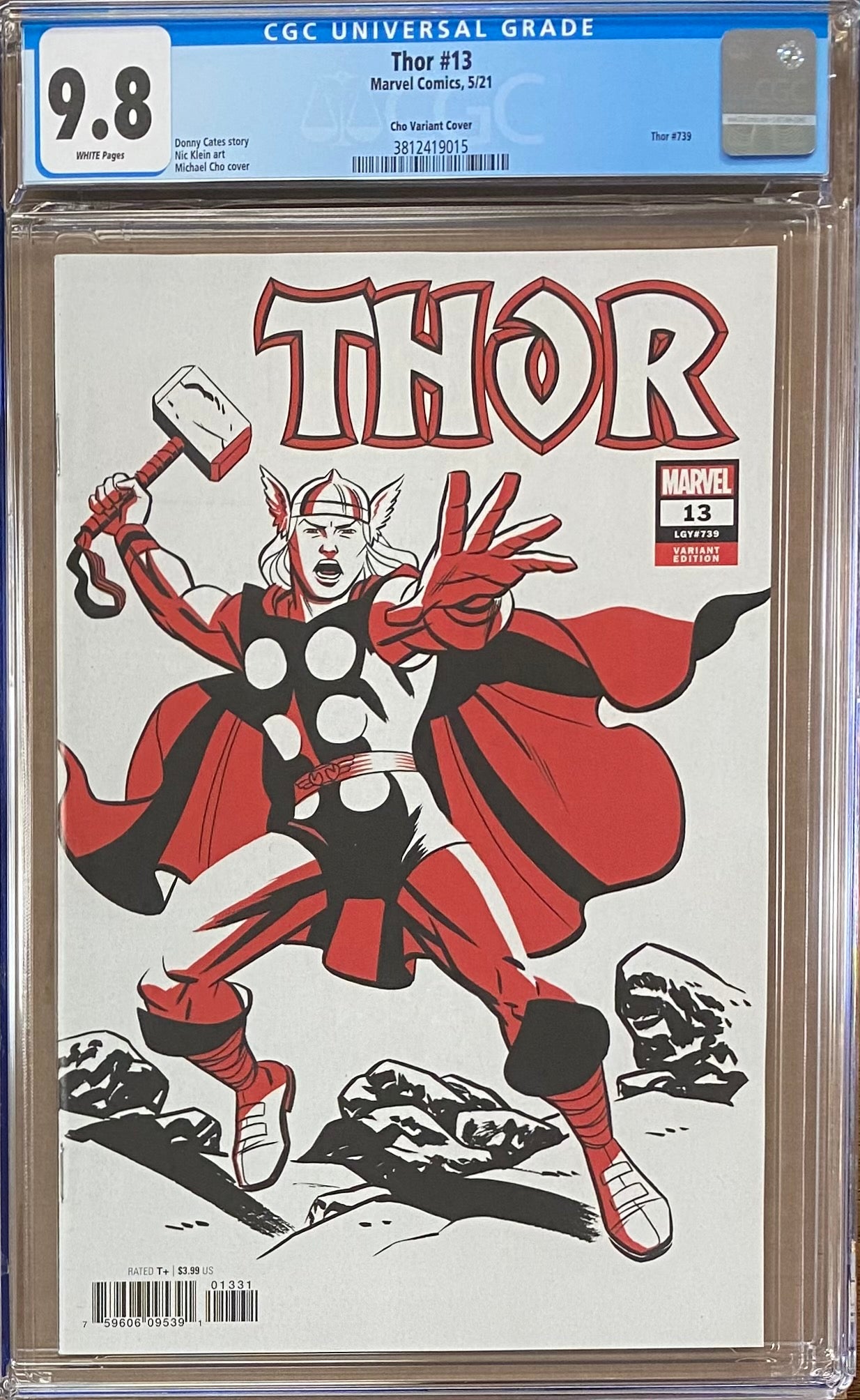 Thor #13 Variant CGC 9.8